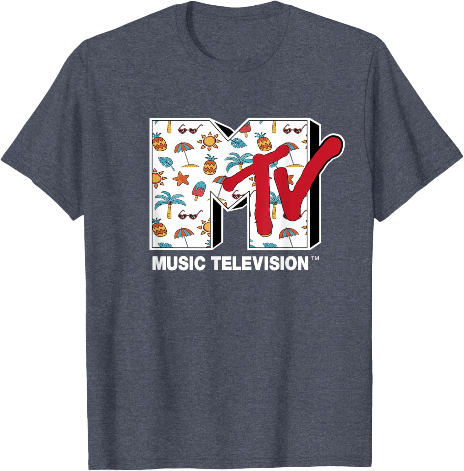 Mademark x MTV In the Summertime T-Shirt for Trendy Summer Style - 2