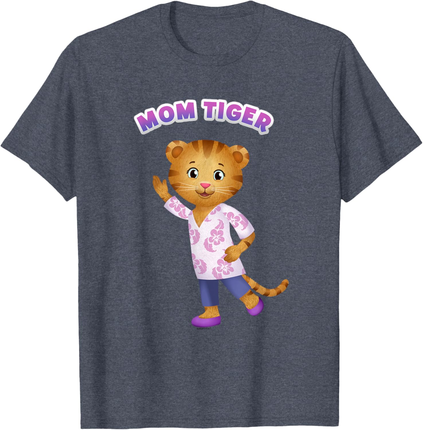 Daniel Tiger's Neighborhood Mom Tiger T-Shirt for Kids and Adults - 7