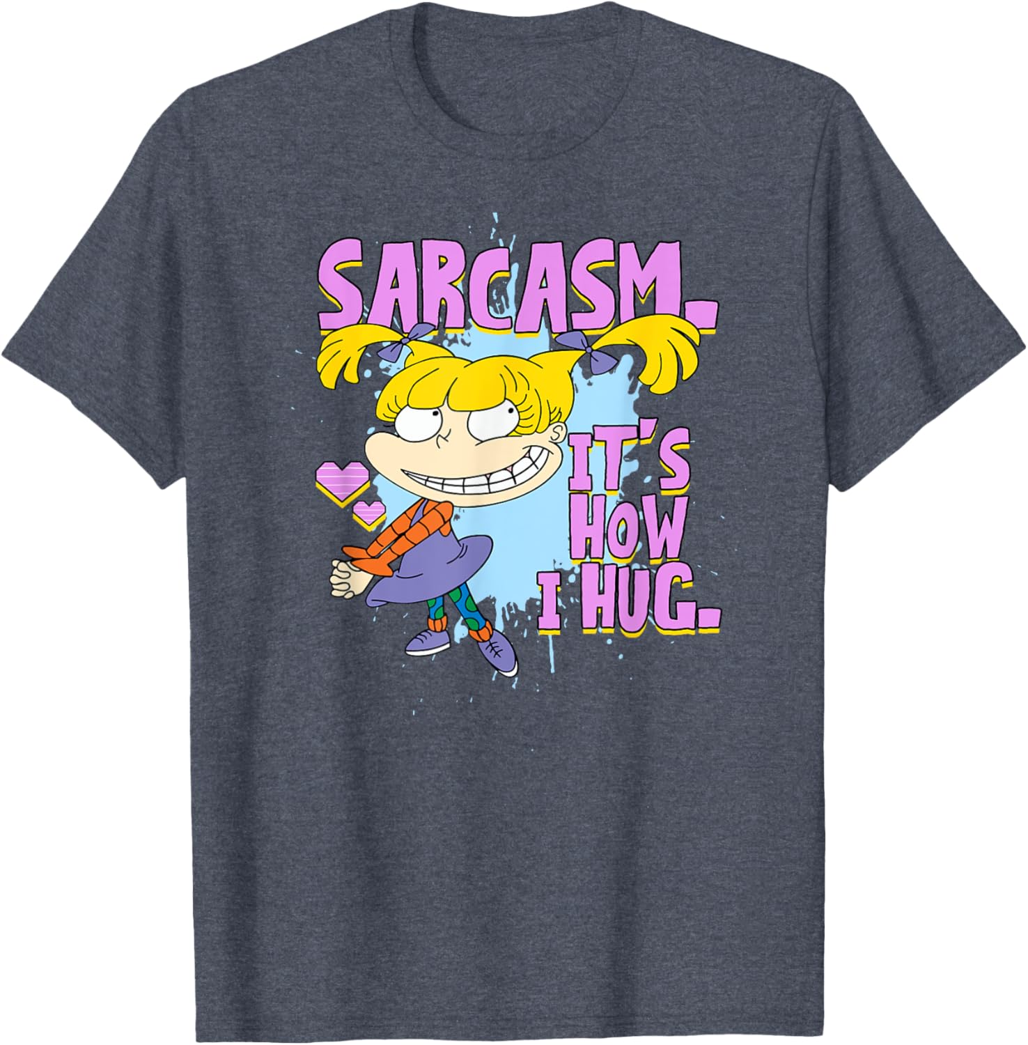 Mademark x Rugrats Angelica Sarcasm T-Shirt for Fun-Loving Fans - 1