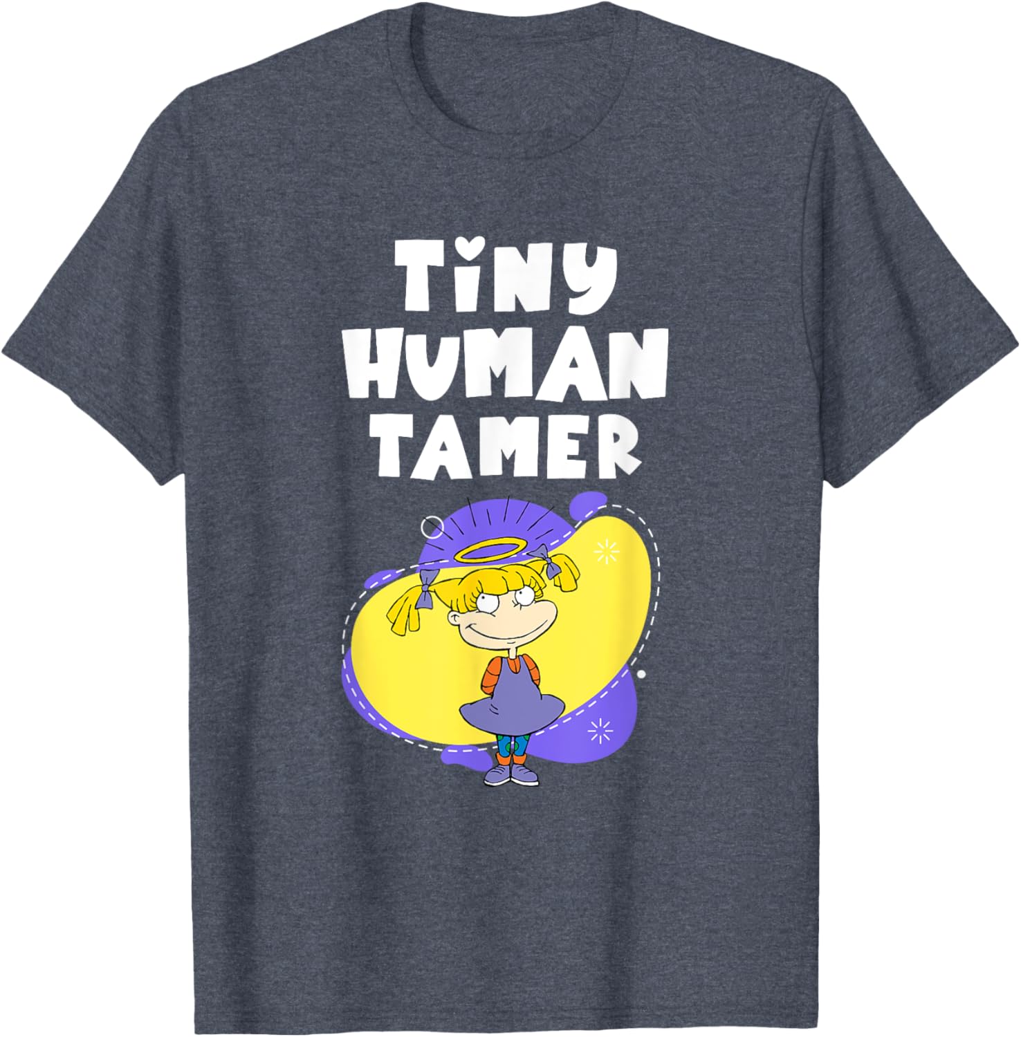 Mademark Rugrats Angelica Tiny Human Tamer Girl Mom T-Shirt - 1