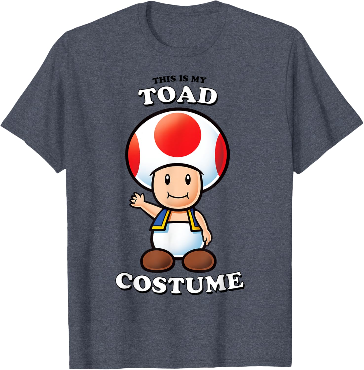 Super Mario Toad Costume T-Shirt for Fun Gaming Adventures - 2