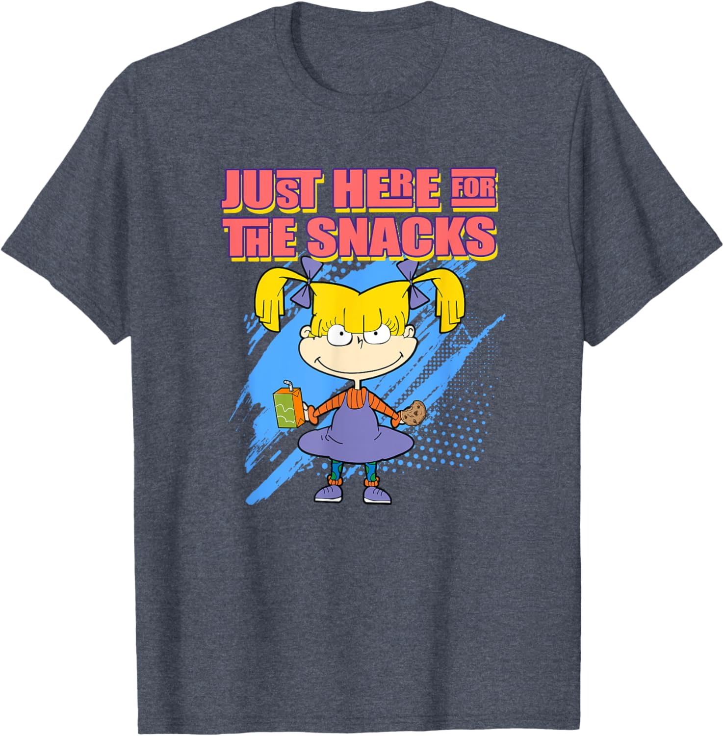 Mademark x Rugrats Angelica T-Shirt Just Here for the Snacks Apparel - 3