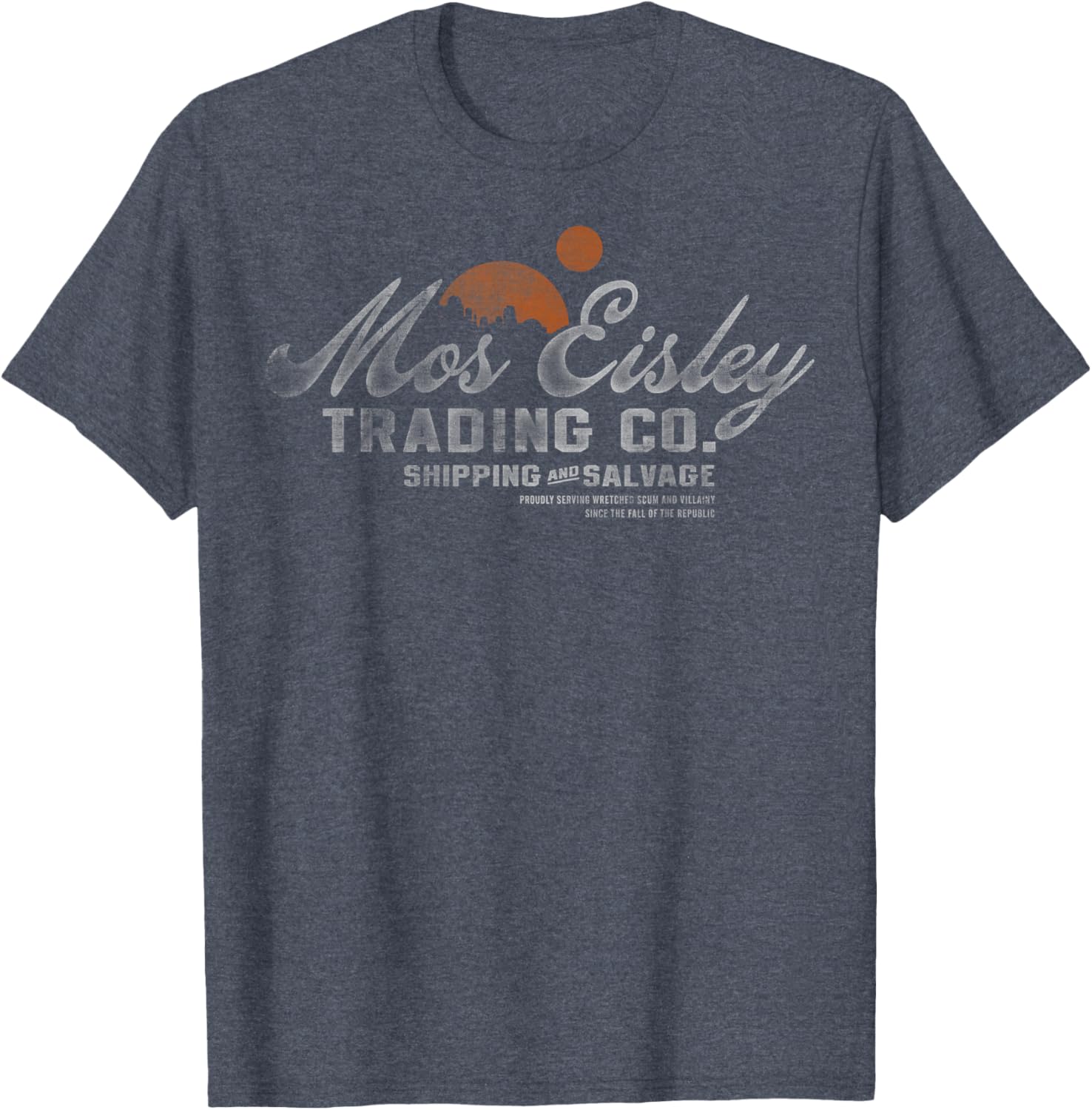 Star Wars Mos Eisley Trading Co T-Shirt for Fans of Galaxy Adventures - 3