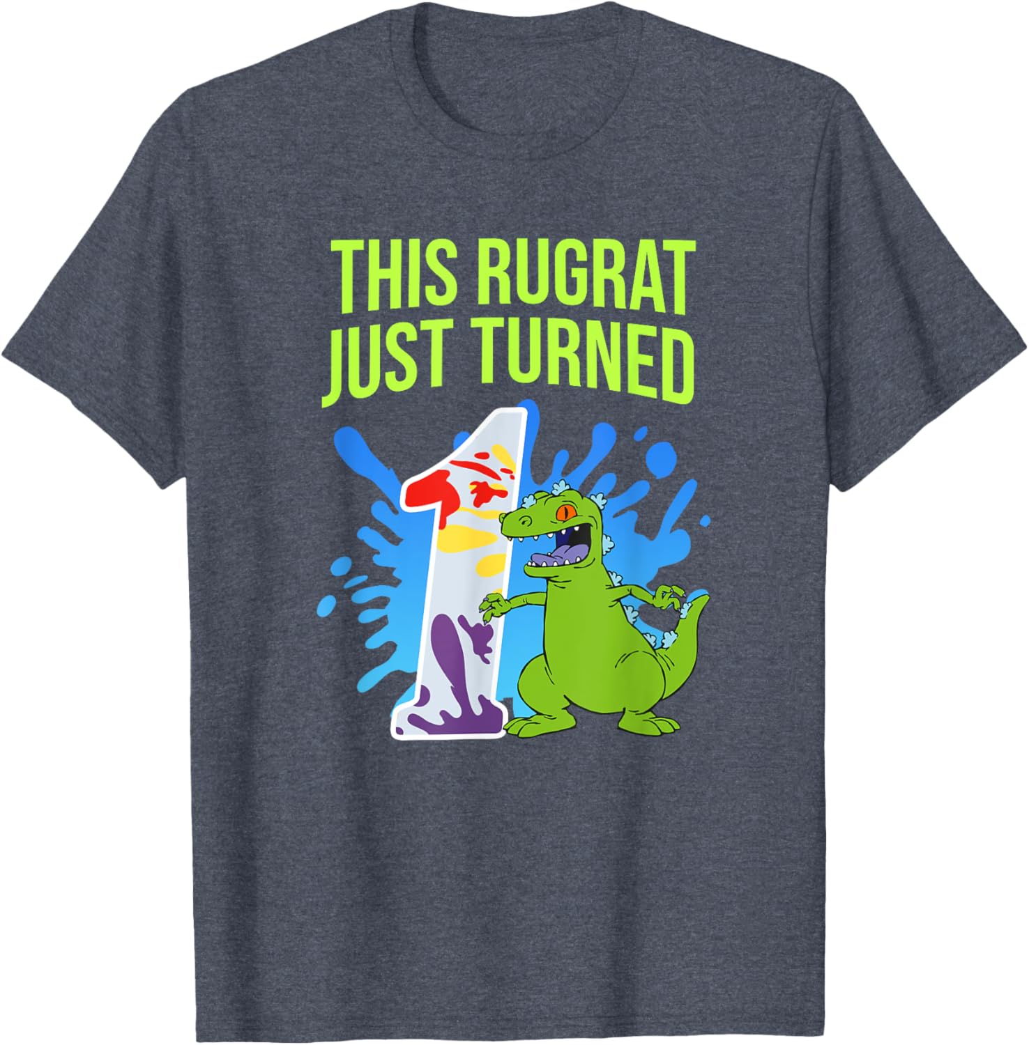 Mademark x Rugrats 1st Birthday T-Shirt for Kids Fun Celebration Wear - 2