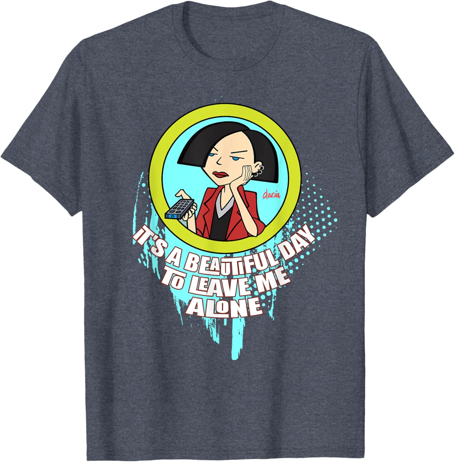 Mademark x Daria It's a Beautiful Day To Leave Me Alone T-Shirt - 4