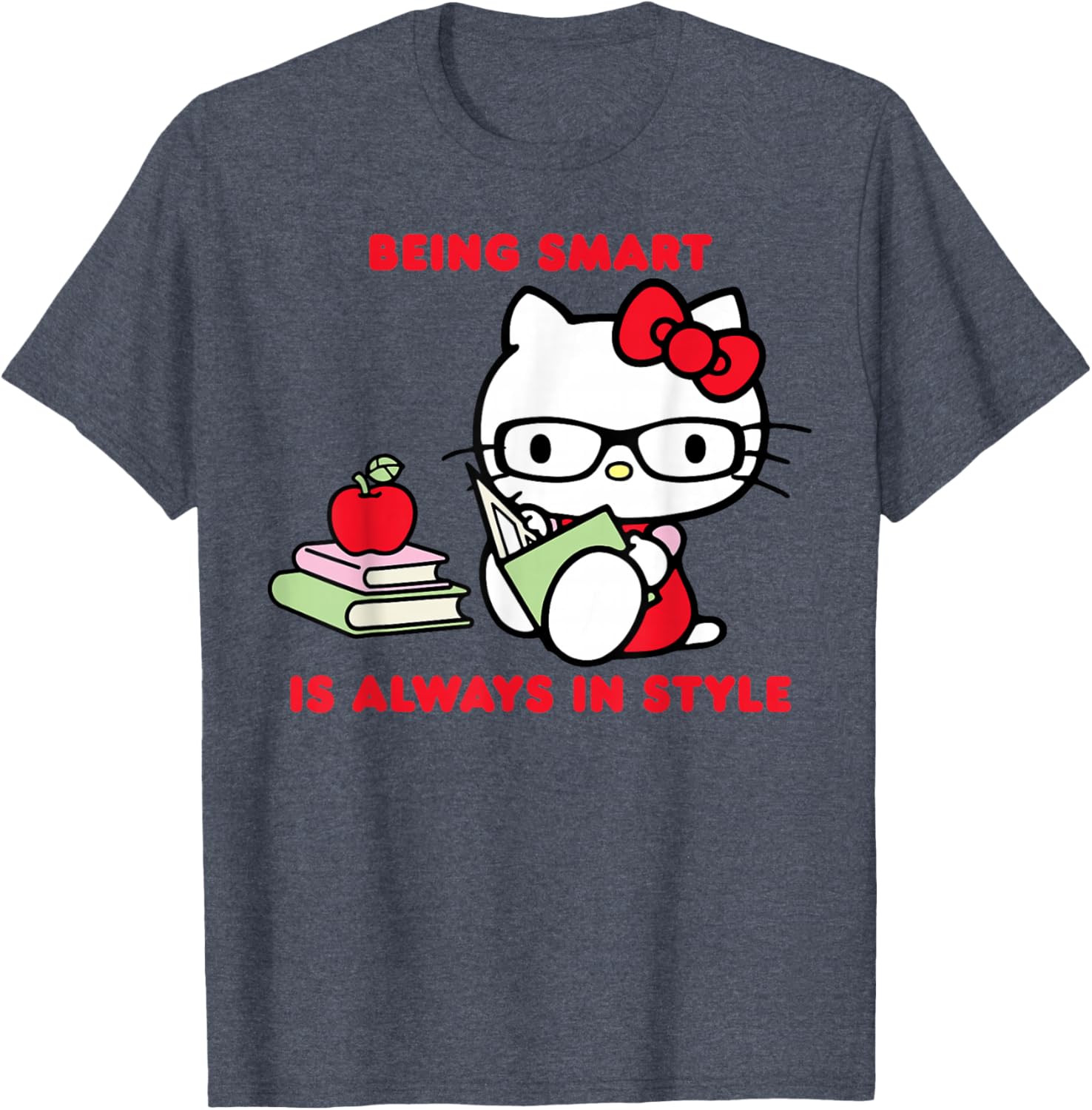 Hello Kitty Smart Is Always In Style Student T-Shirt for Kids - 16