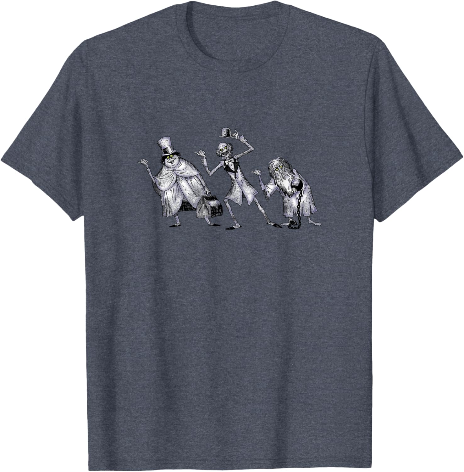 Haunted Mansion Hitchhiking Ghosts T-Shirt Fun Apparel for Fans - 9