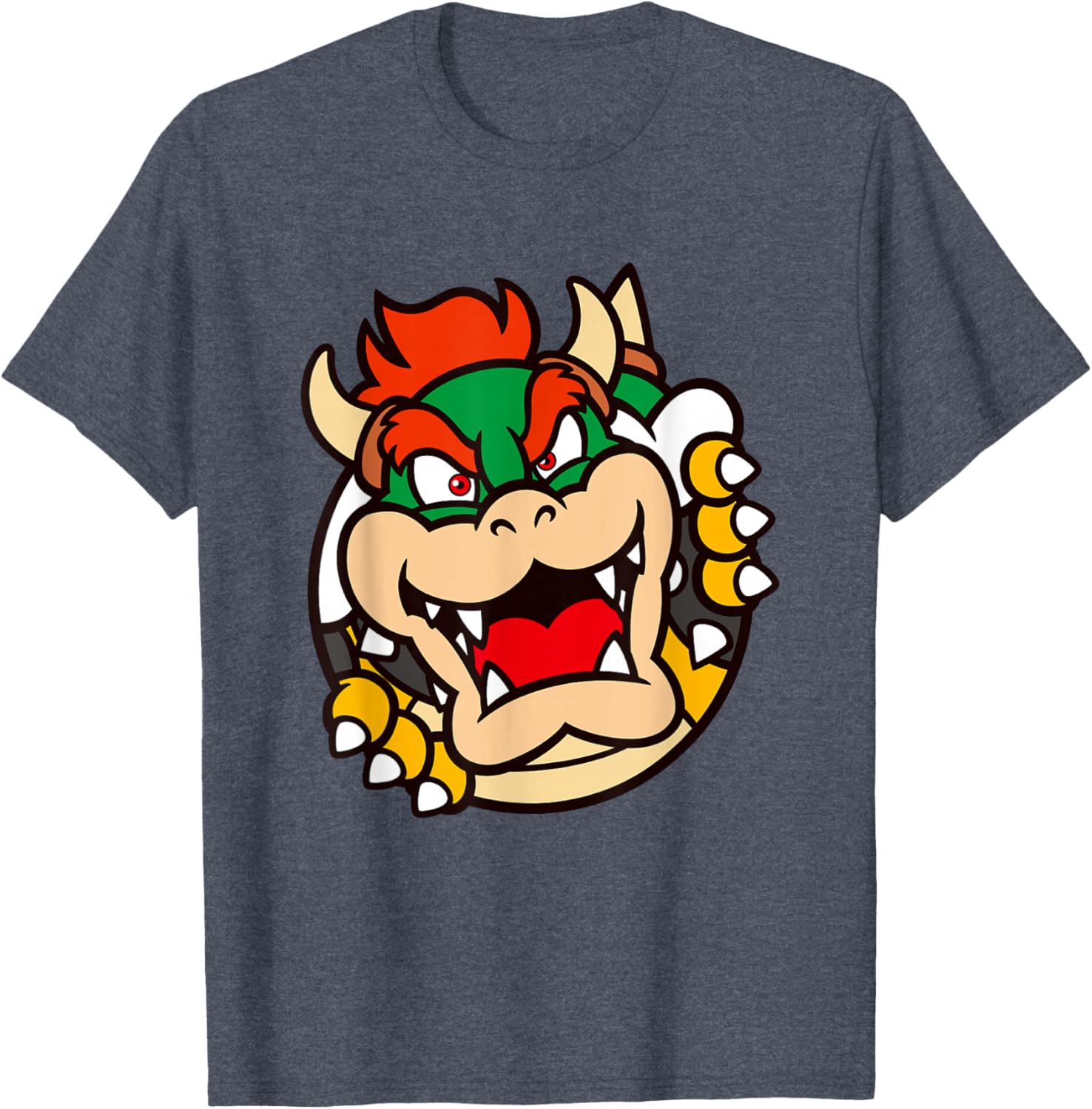 Super Mario Bros Bowser Big Koopa Breakout T-Shirt for Gamers - 1