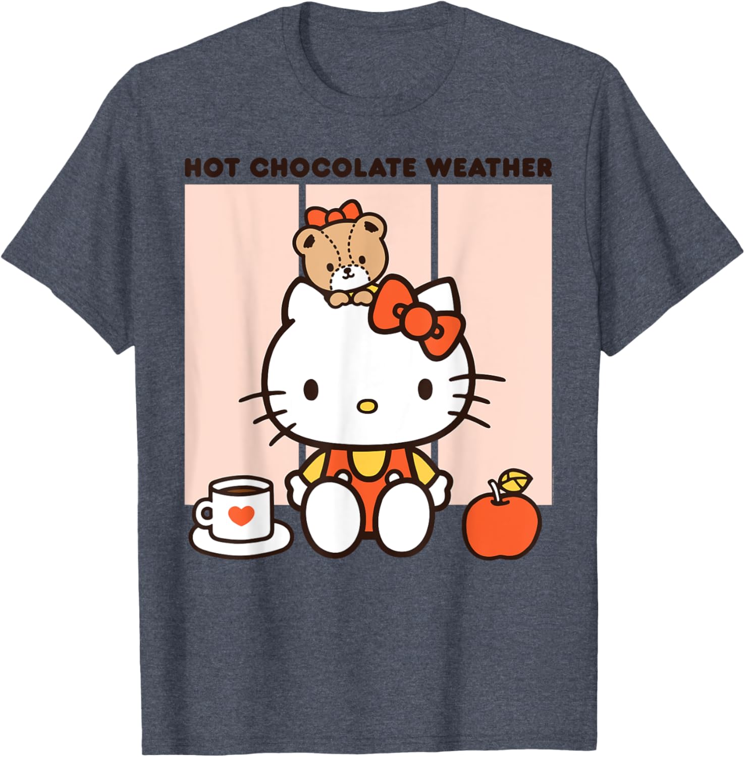 Hello Kitty Hot Chocolate Weather T-Shirt for Cozy Winter Style - 15