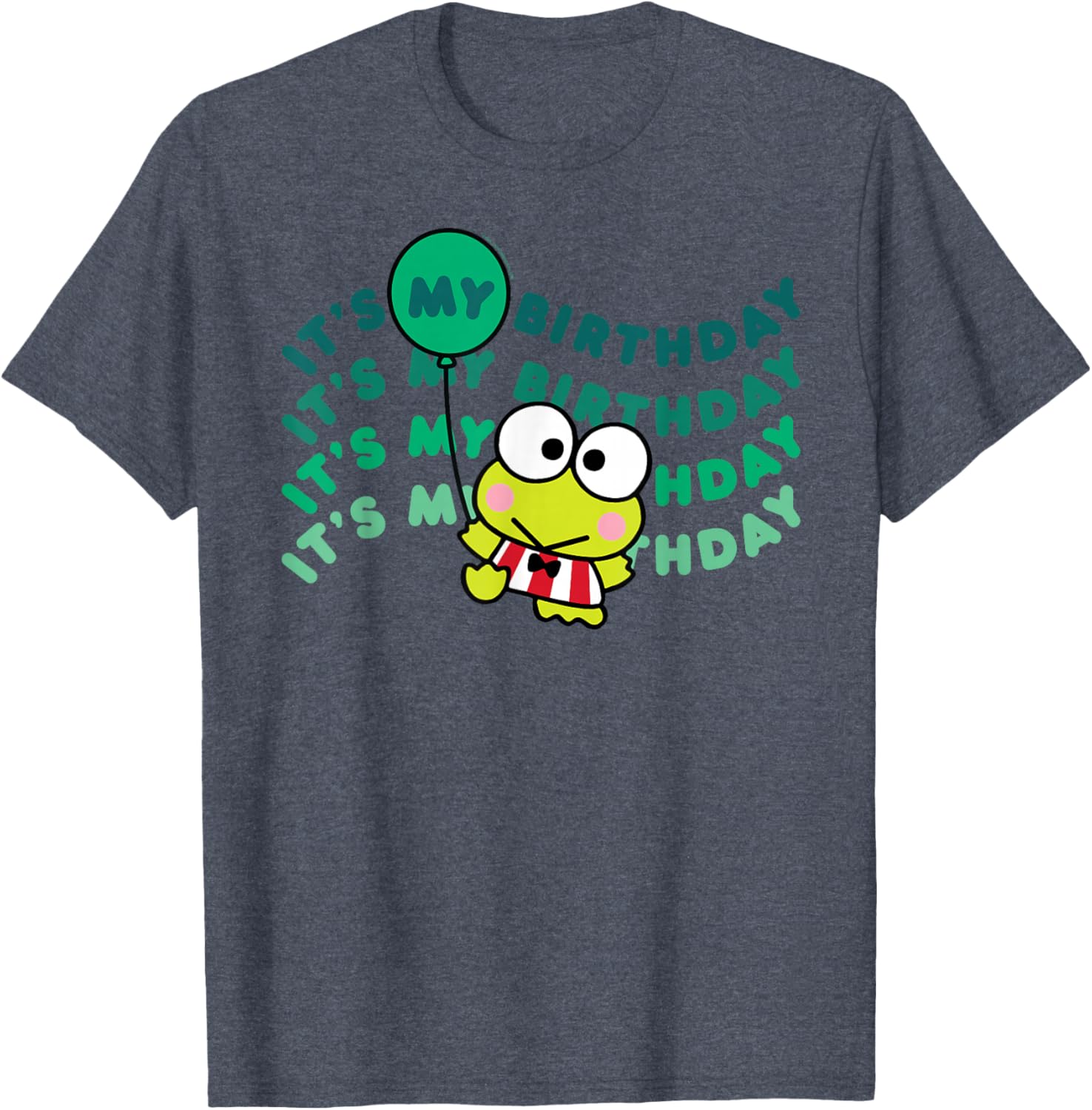 Keroppi It's My Birthday T-Shirt Fun & Cute Birthday Outfit for Kids - 3
