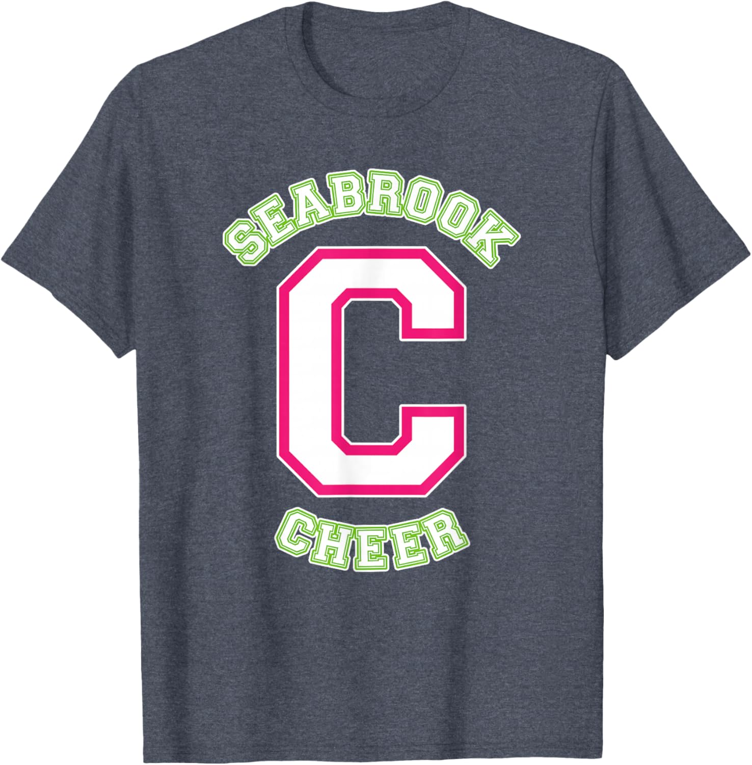 Disney Zombies Seabrook Cheer Letter C Logo T-Shirt for Fans - 7