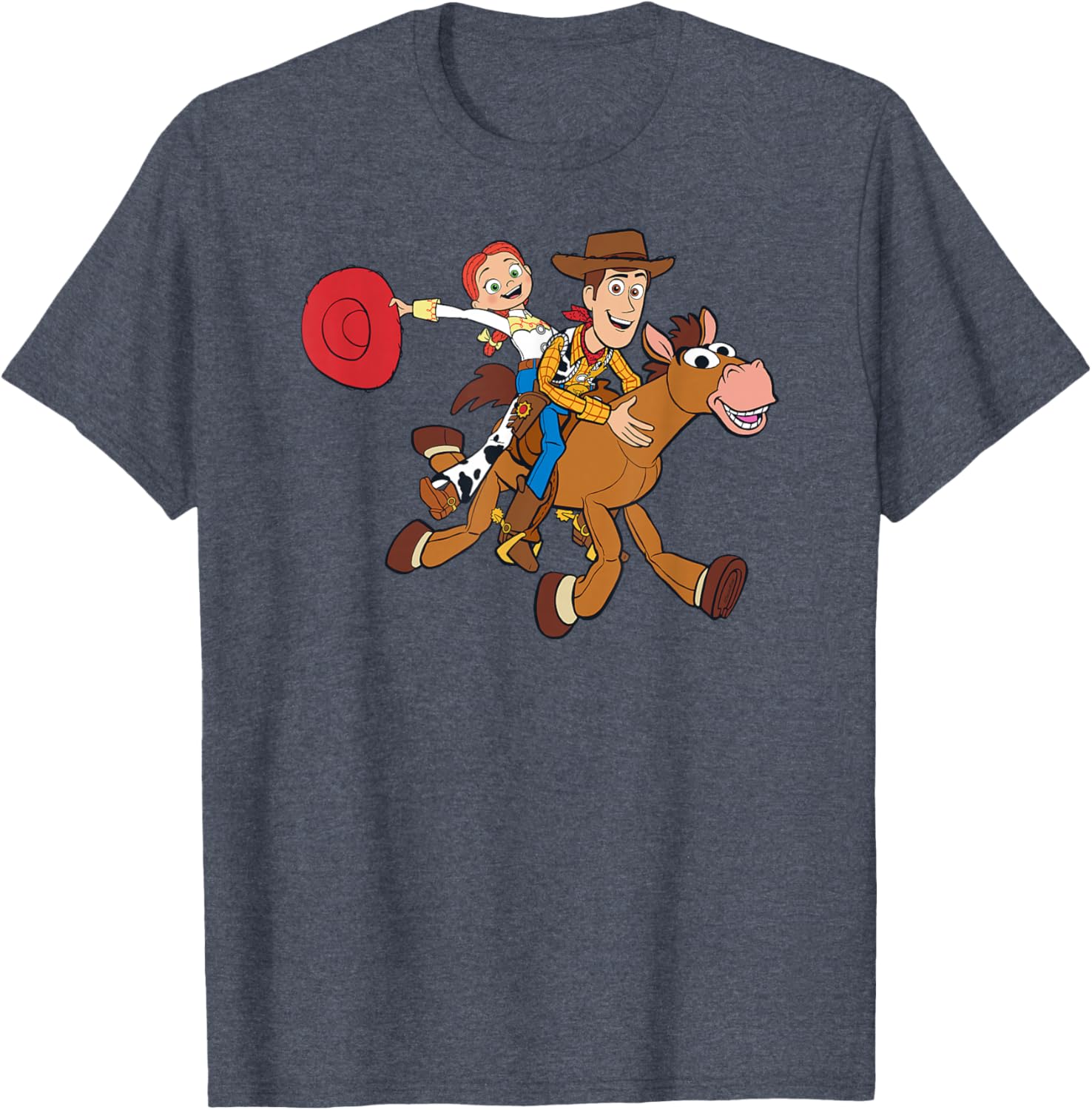 Toy Story Woody Jessie Bullseye T-Shirt Fun Kids Clothing Apparel - 11