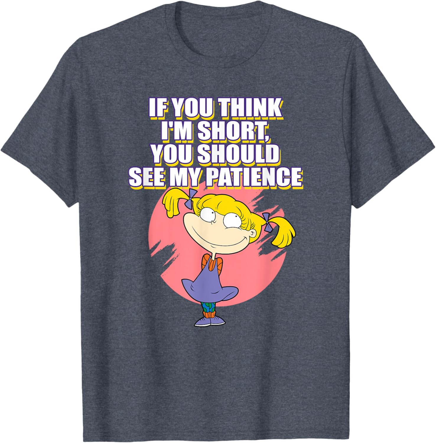 Mademark x Rugrats Angelica Patience T-Shirt for Trendy Kids Fashion - 11