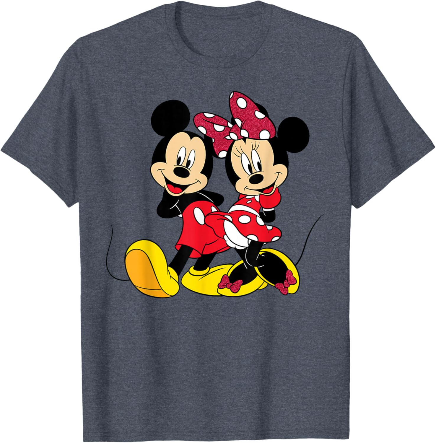Disney Mickey and Minnie Mouse T-Shirt for Kids and Adults Fashion Fun - 4