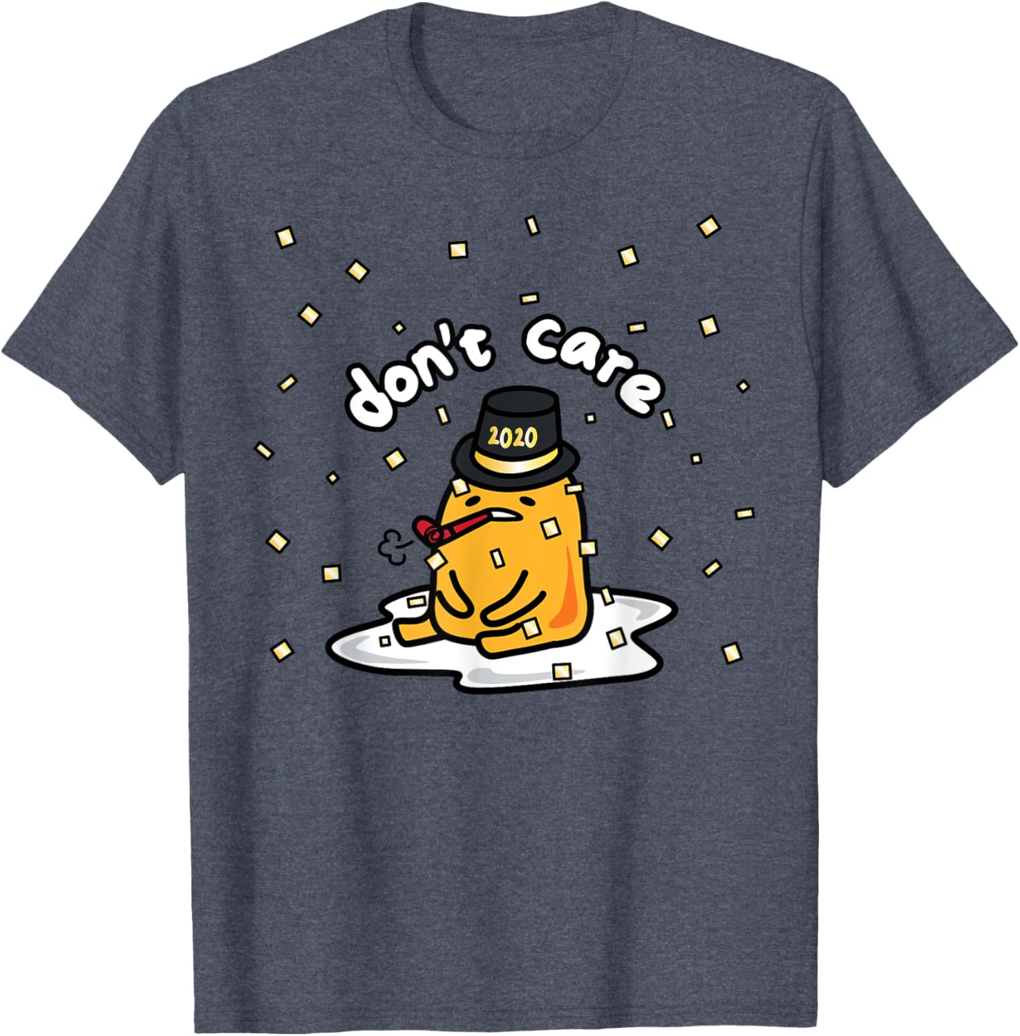 Gudetama Lazy Egg Happy New Year 2020 T-Shirt for Fun Fashion Lovers - 7