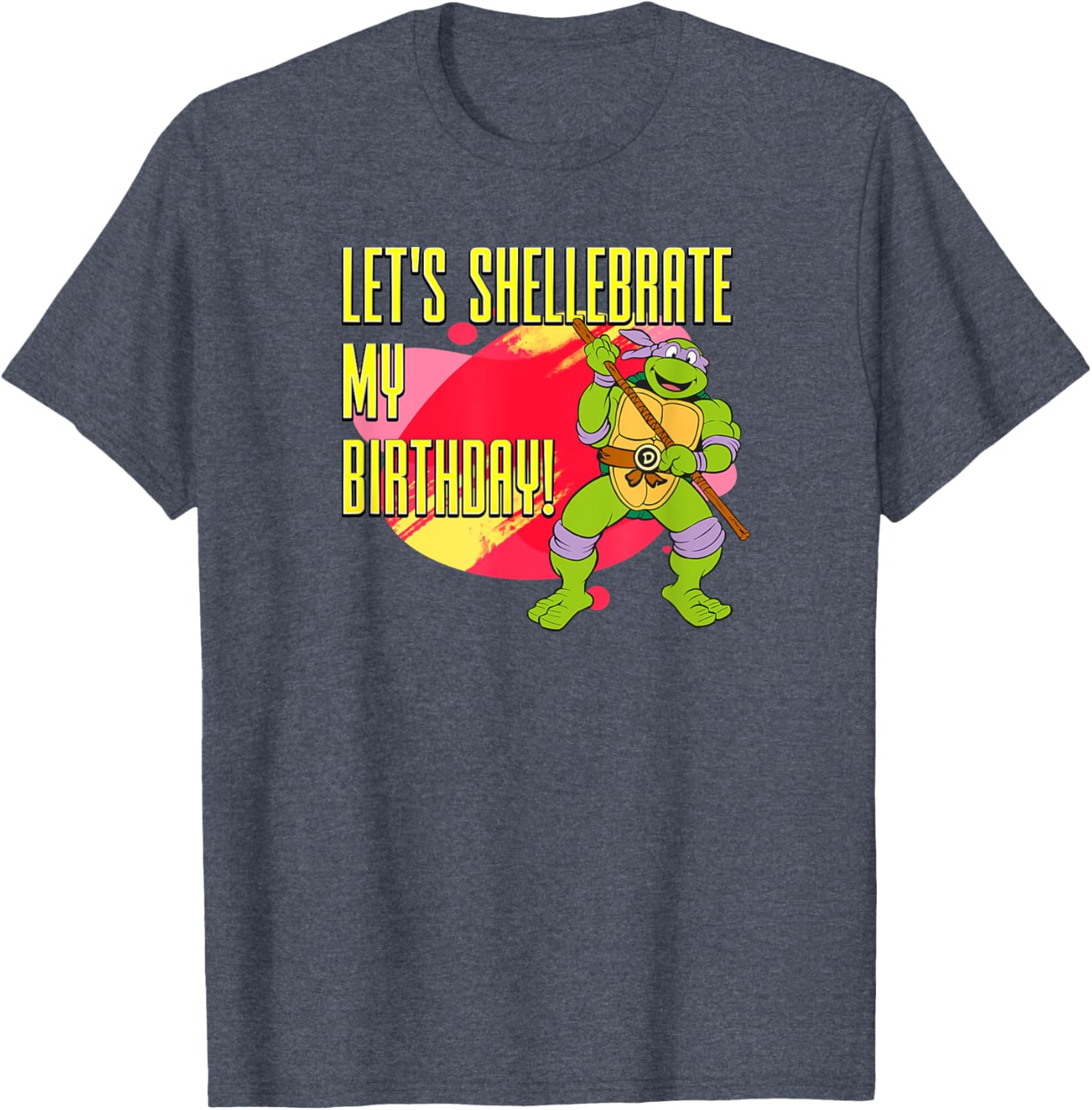 Mademark TMNT Donatello Birthday T-Shirt Perfect for Shell-ebrating! - 1