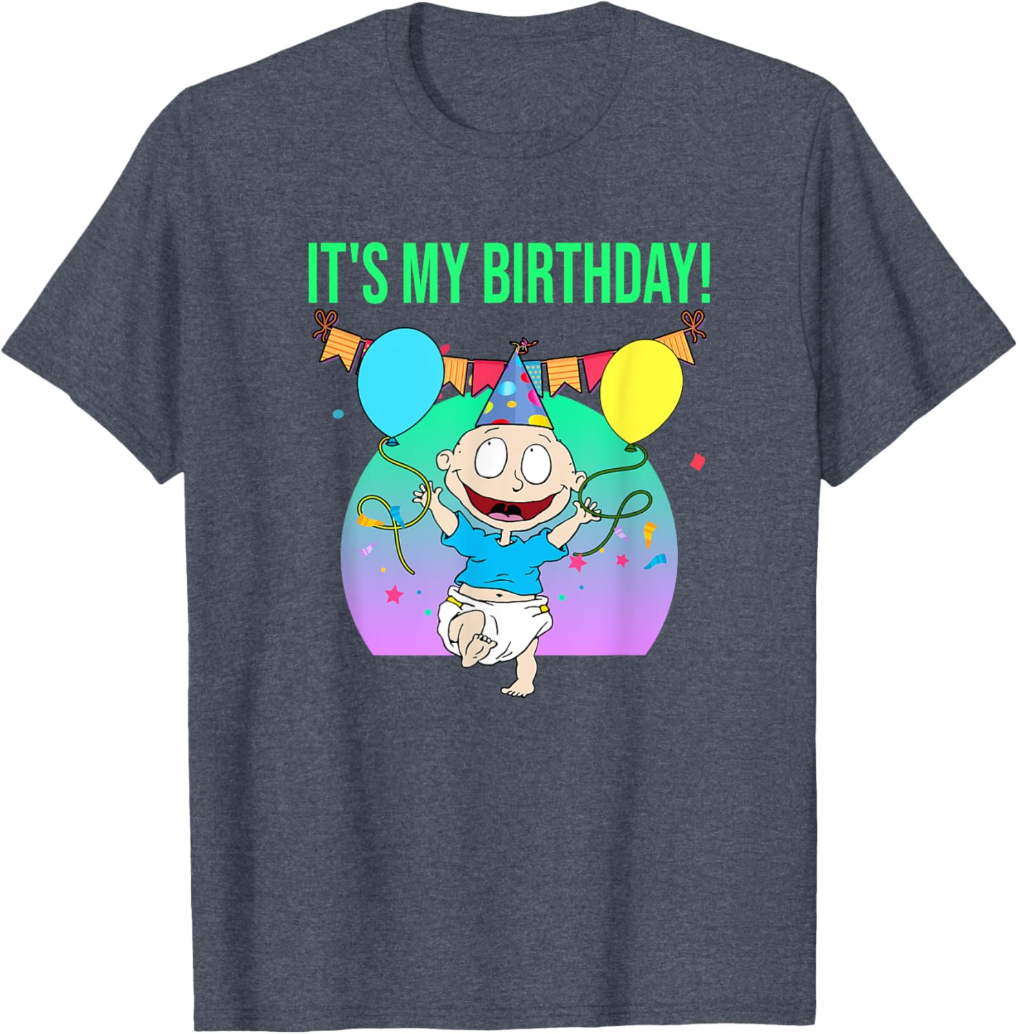 Mademark Rugrats Tommy Pickles Birthday T-Shirt for Kids and Adults - 15
