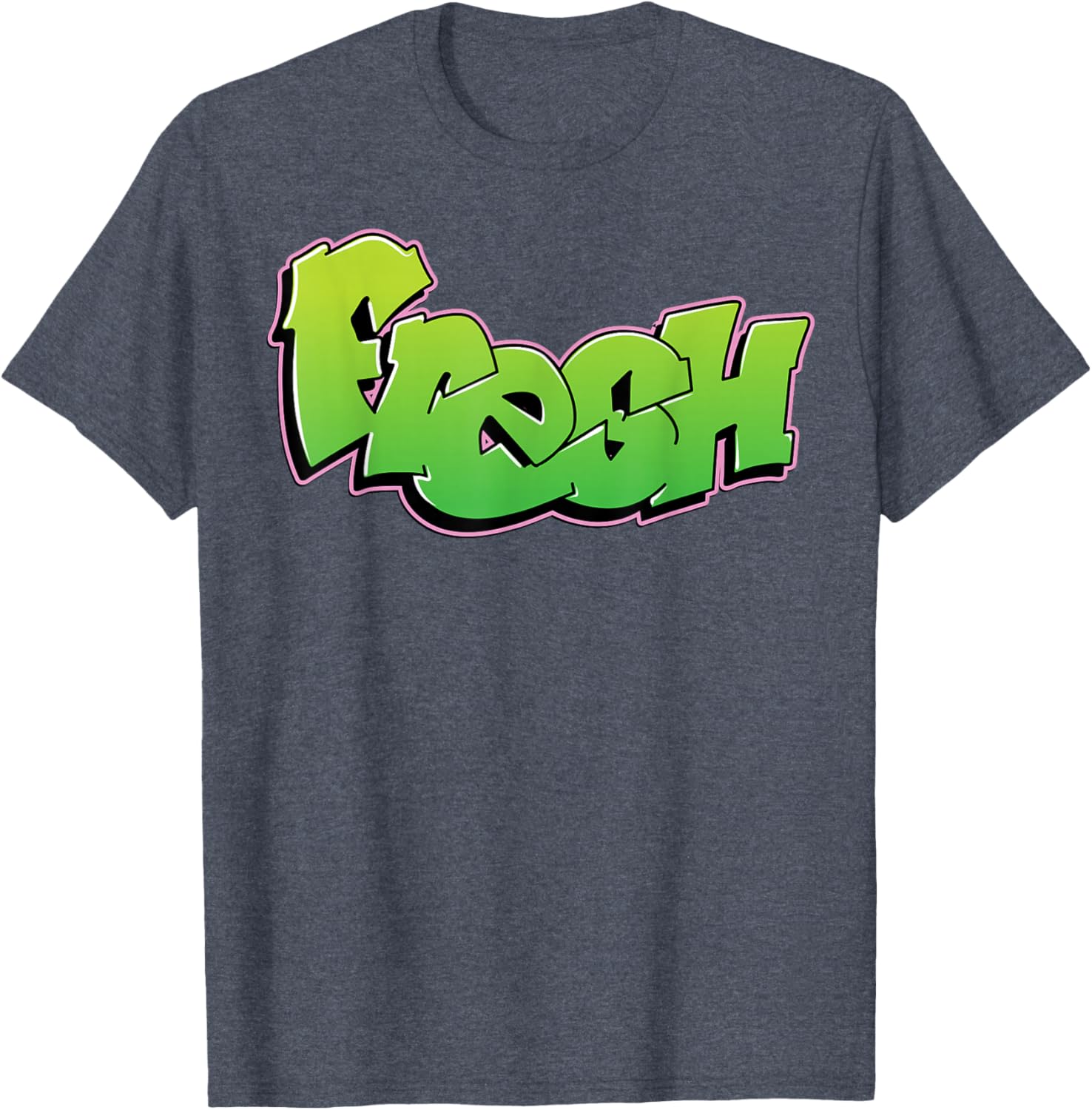 Fresh Graffiti Style Graphic T-Shirt for Trendy Fashion Lovers - 2