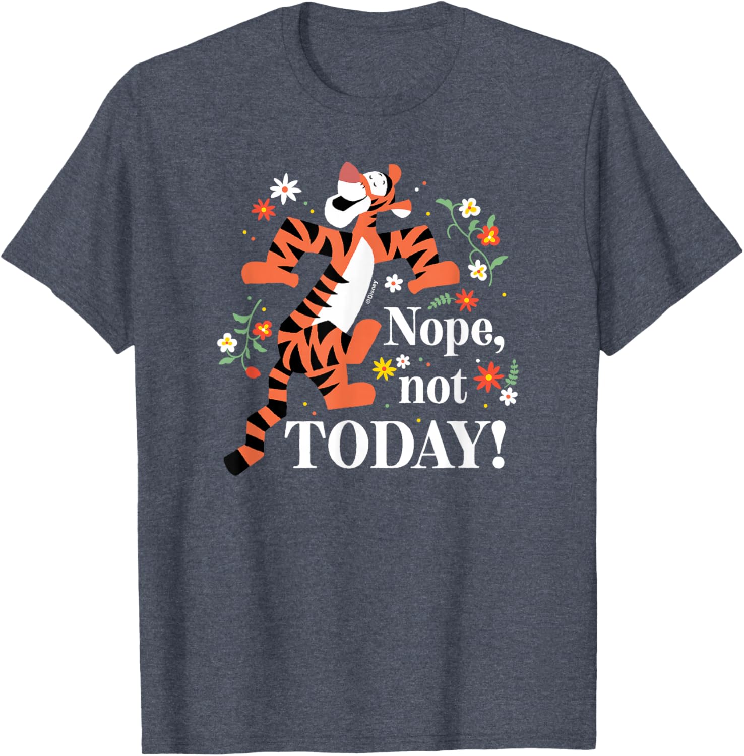 Winnie The Pooh Tigger Nope Not Today T-Shirt Fun Cozy Apparel - 5