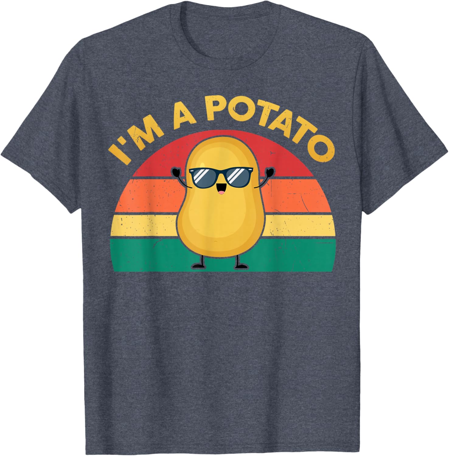 Funny I'm A Potato T-Shirt for Kids - Cute Graphic Tee for Boys and Girls - 19
