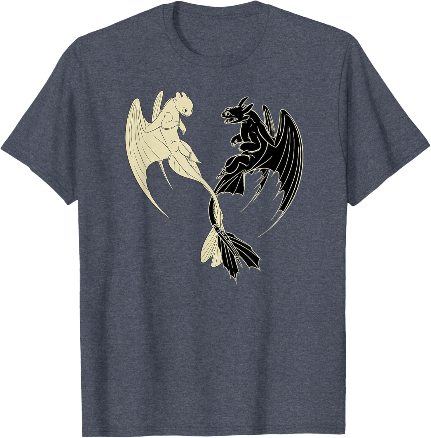 Light Fury Toothless T-Shirt from How to Train Your Dragon 3 - Fun Apparel - 15