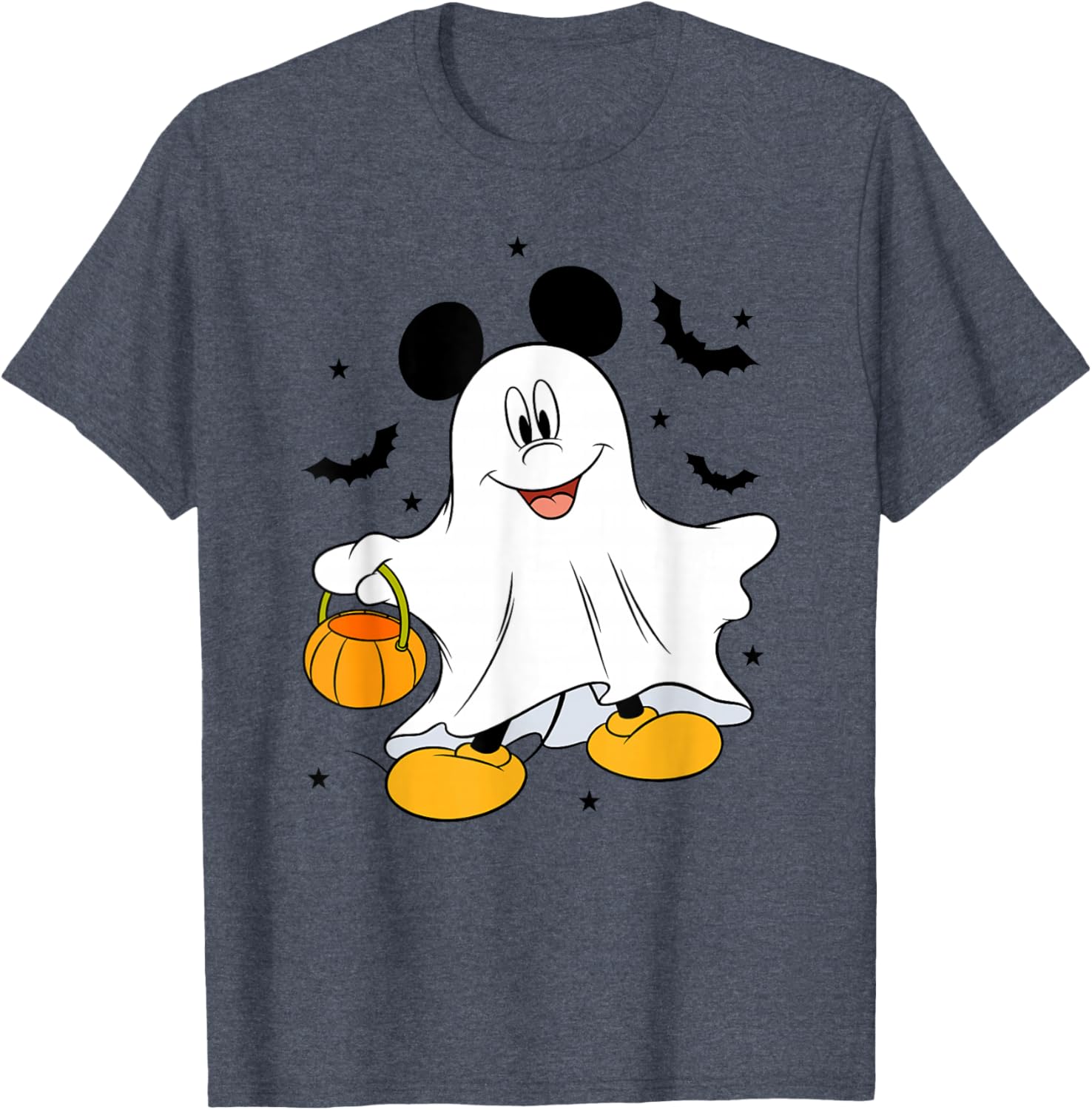 Disney Mickey Mouse Halloween Ghost T-Shirt for Fun Fall Style - 12