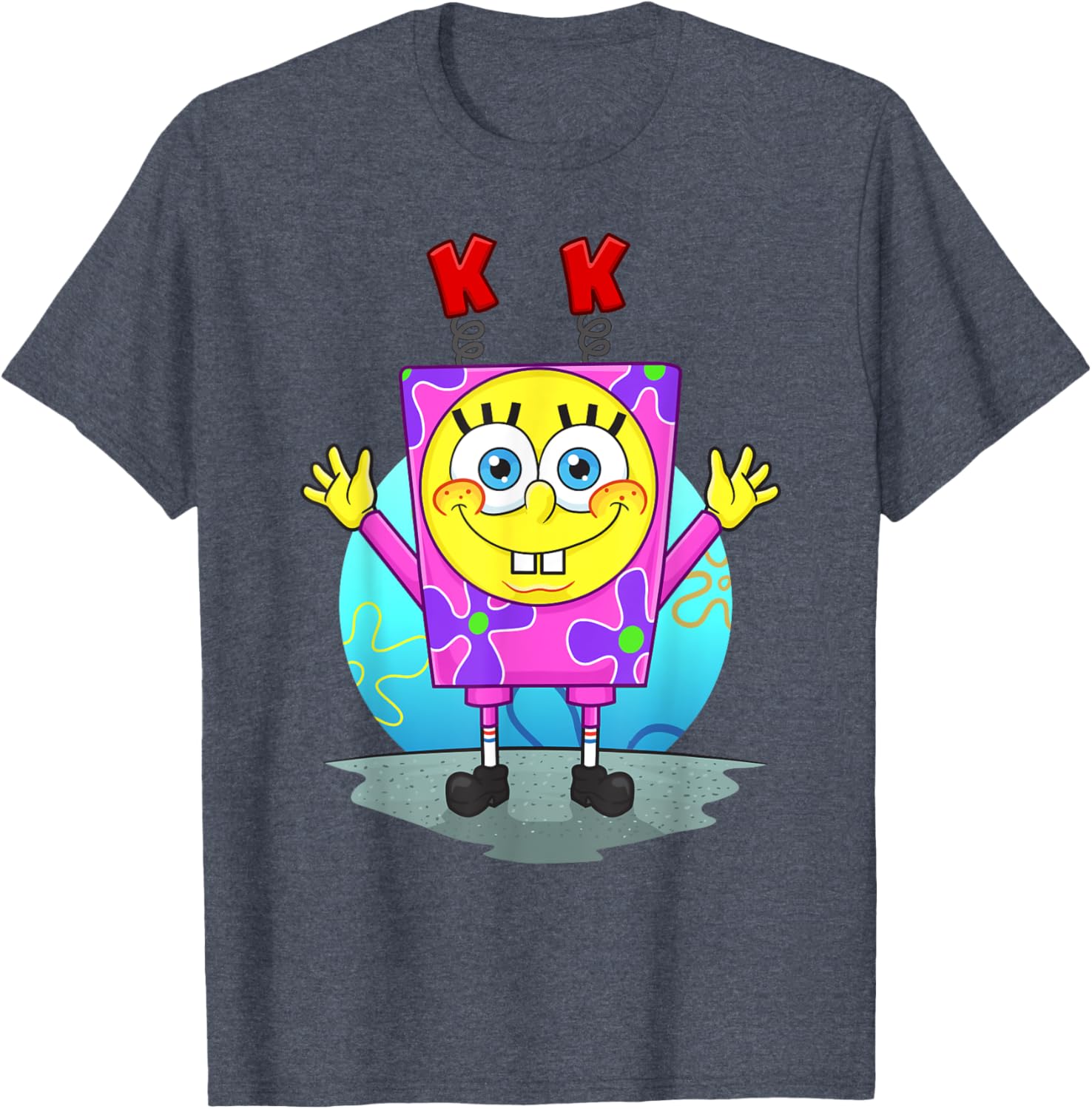 Mademark SpongeBob Kuddly Krab Costume T-Shirt for Fun Dress-Up Days - 4