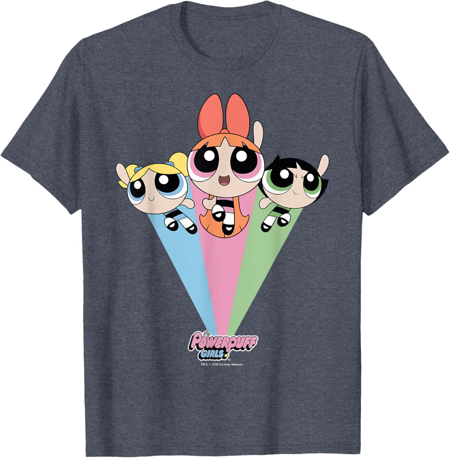 Powerpuff Girls Group Shot T-Shirt for Fans of Classic Cartoon Style - 4