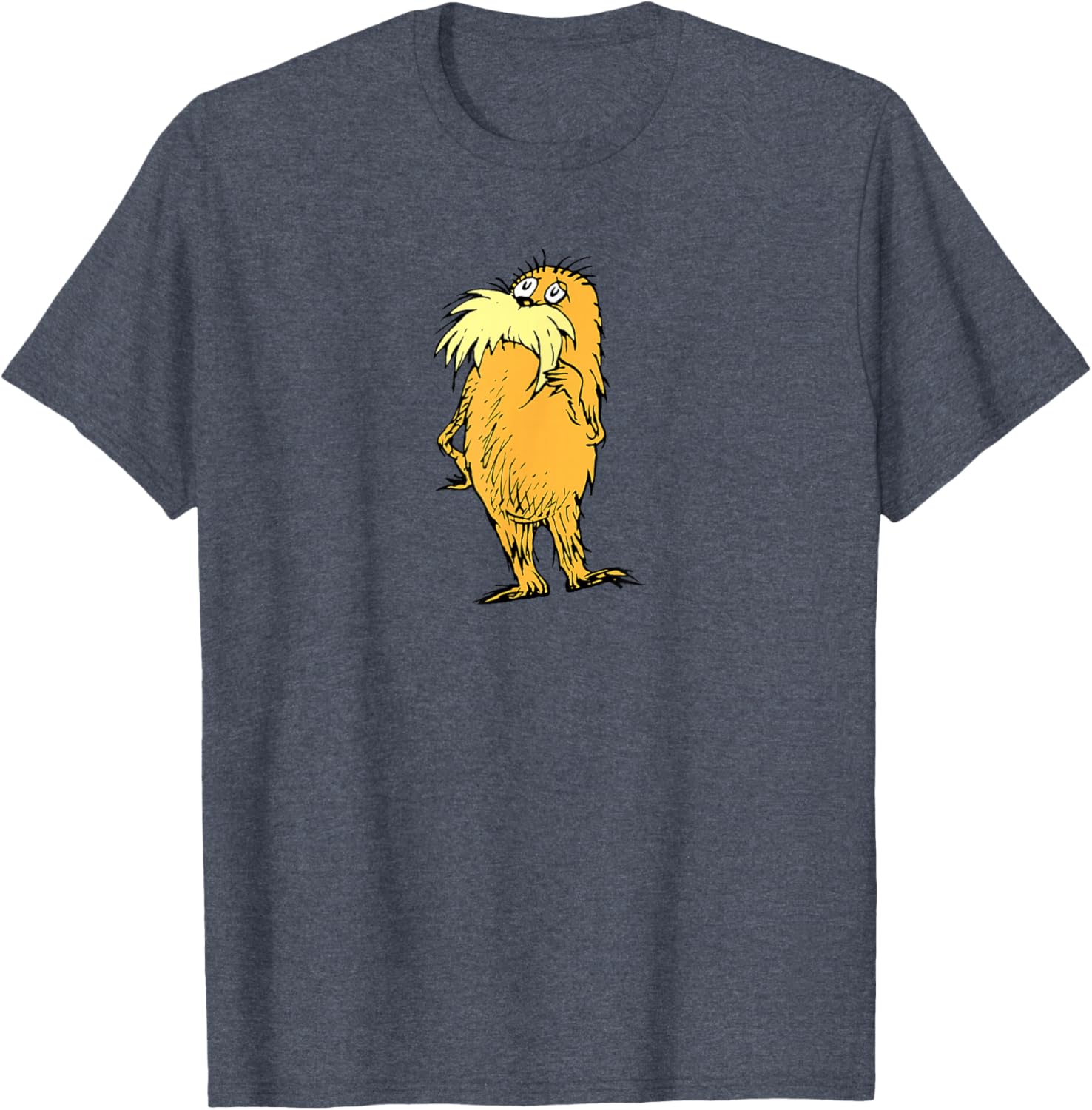 Dr. Seuss The Lorax Thinking T-Shirt for Kids and Adults - Fun Tee - 5