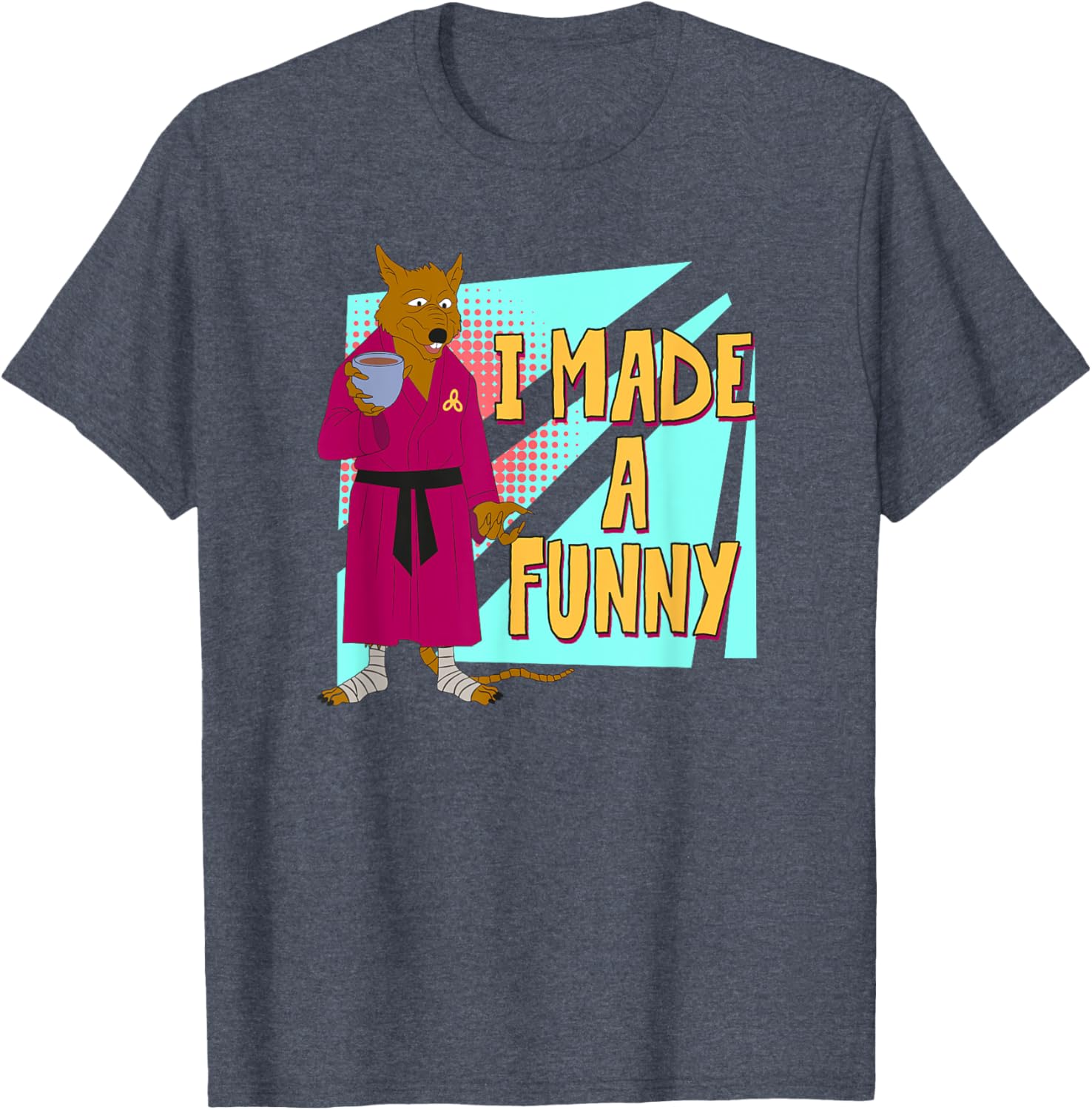 Funny Splinter T-Shirt by Mademark and TMNT for Kids and Adults - 14