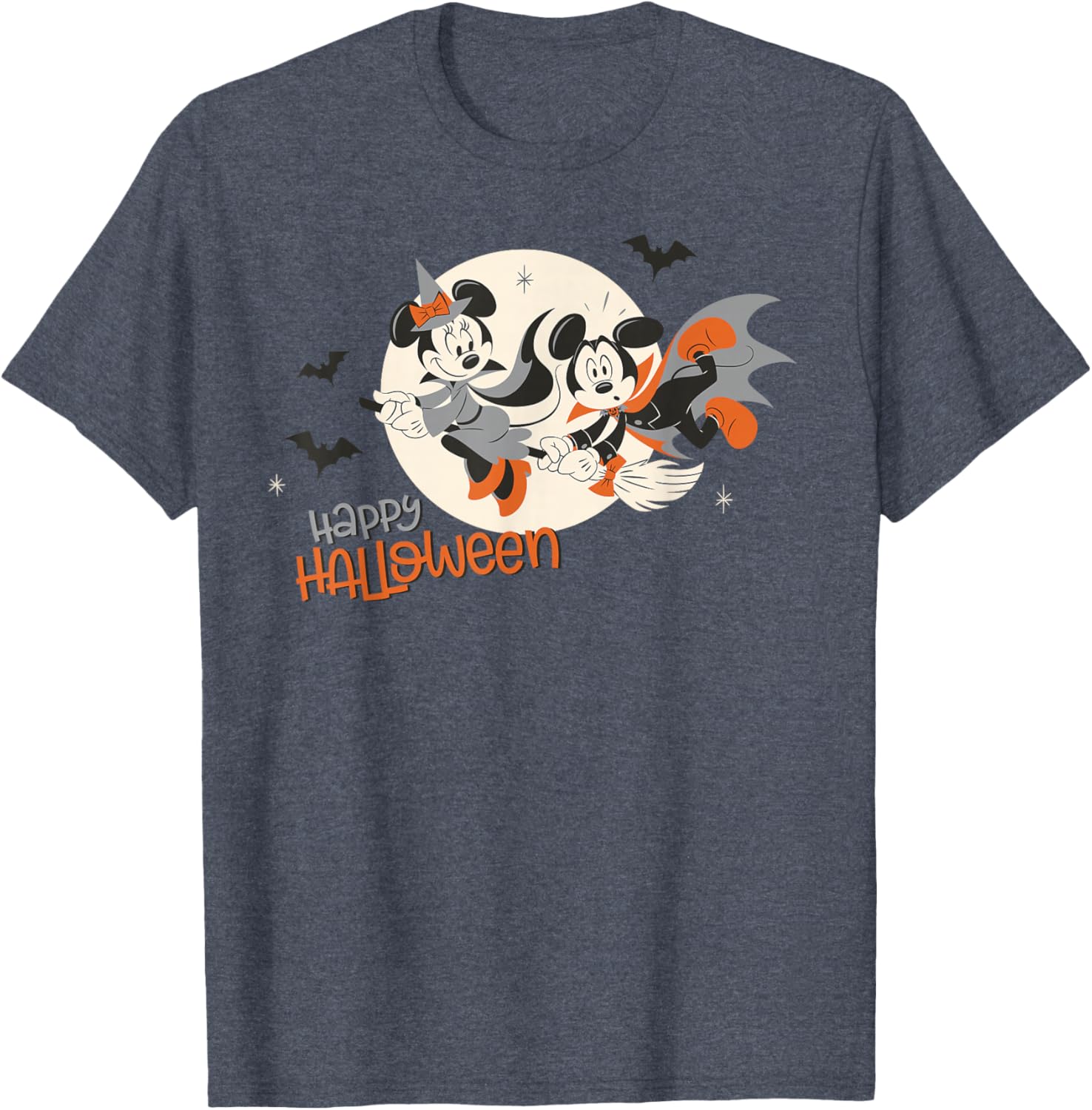 Disney Halloween Minnie and Mickey Flying T-Shirt for Kids and Adults - 10