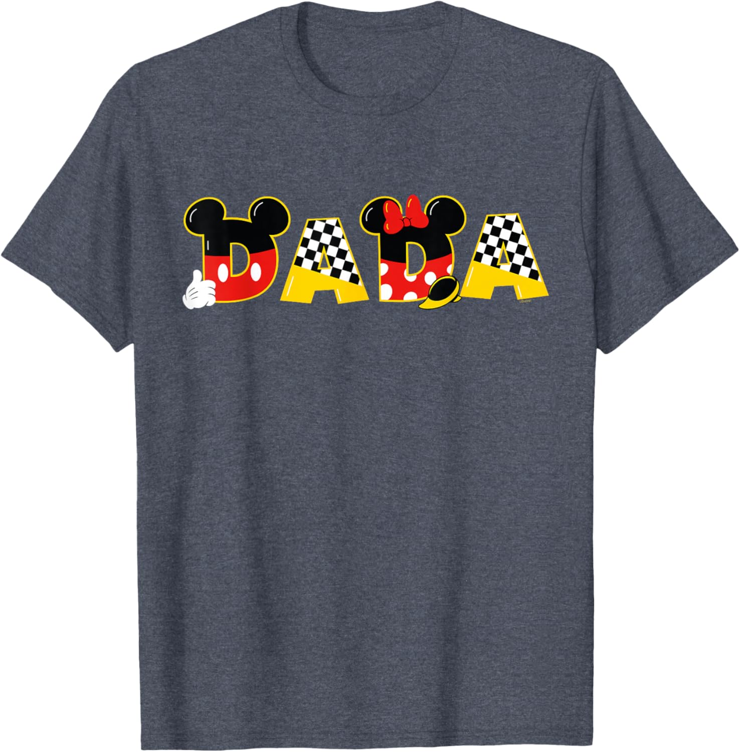Disney Mickey Minnie Dada T-Shirt Perfect for Father's Day and Family Trips - 23