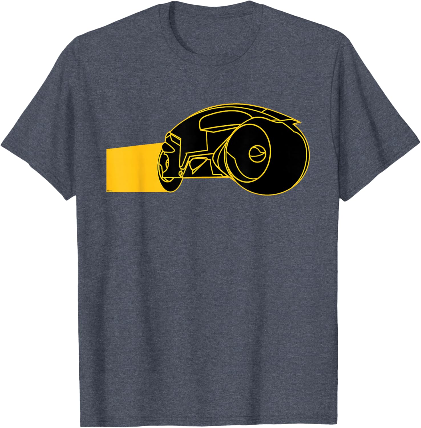 Disney TRON Vintage 1982 Light Cycle Graphic T-Shirt for Fans - 1