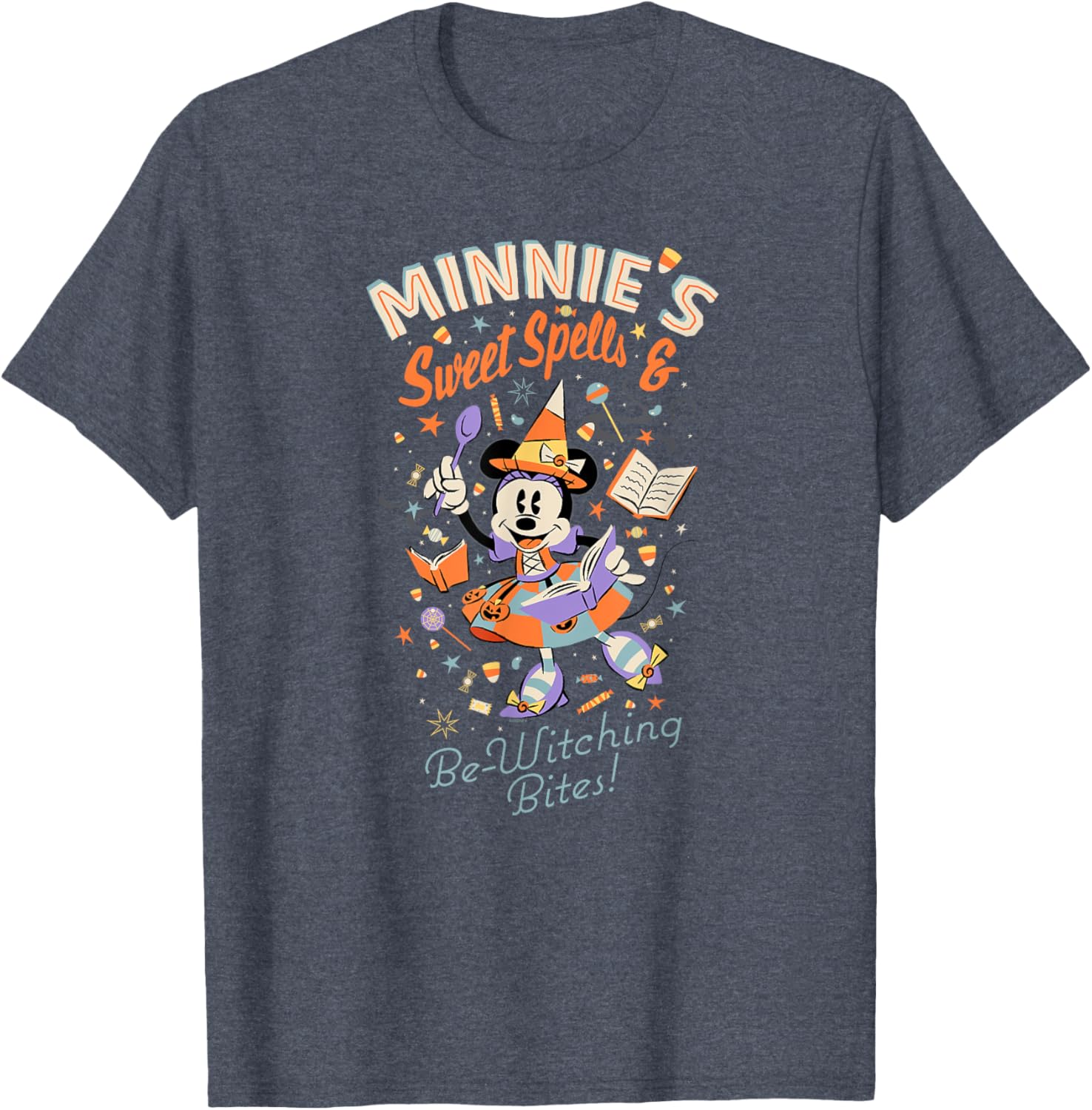 Disney Minnie's Sweet Spells Halloween T-Shirt for Spooky Celebrations - 4