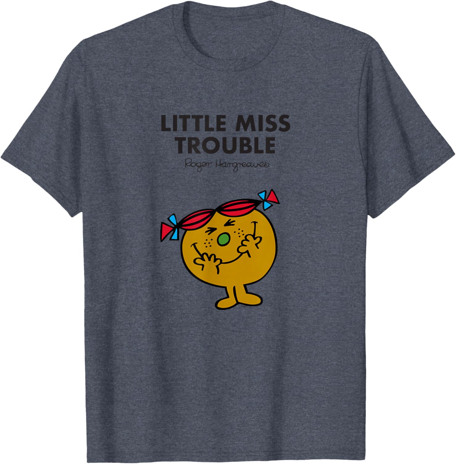 Mr Men Little Miss Trouble T-Shirt Fun and Colorful Kids Apparel - 4