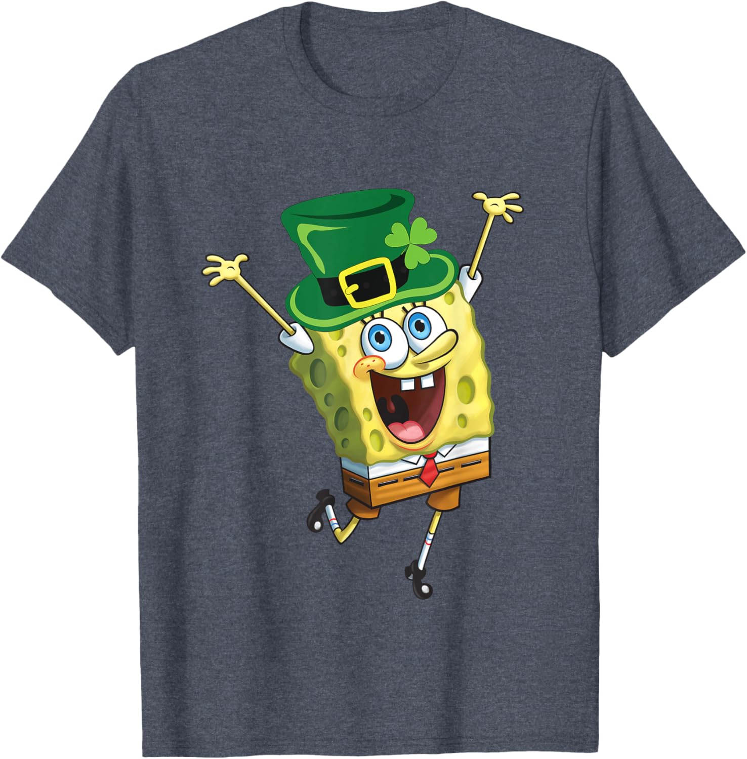 SpongeBob SquarePants St Patricks Day T-Shirt for Fun Festive Style - 19