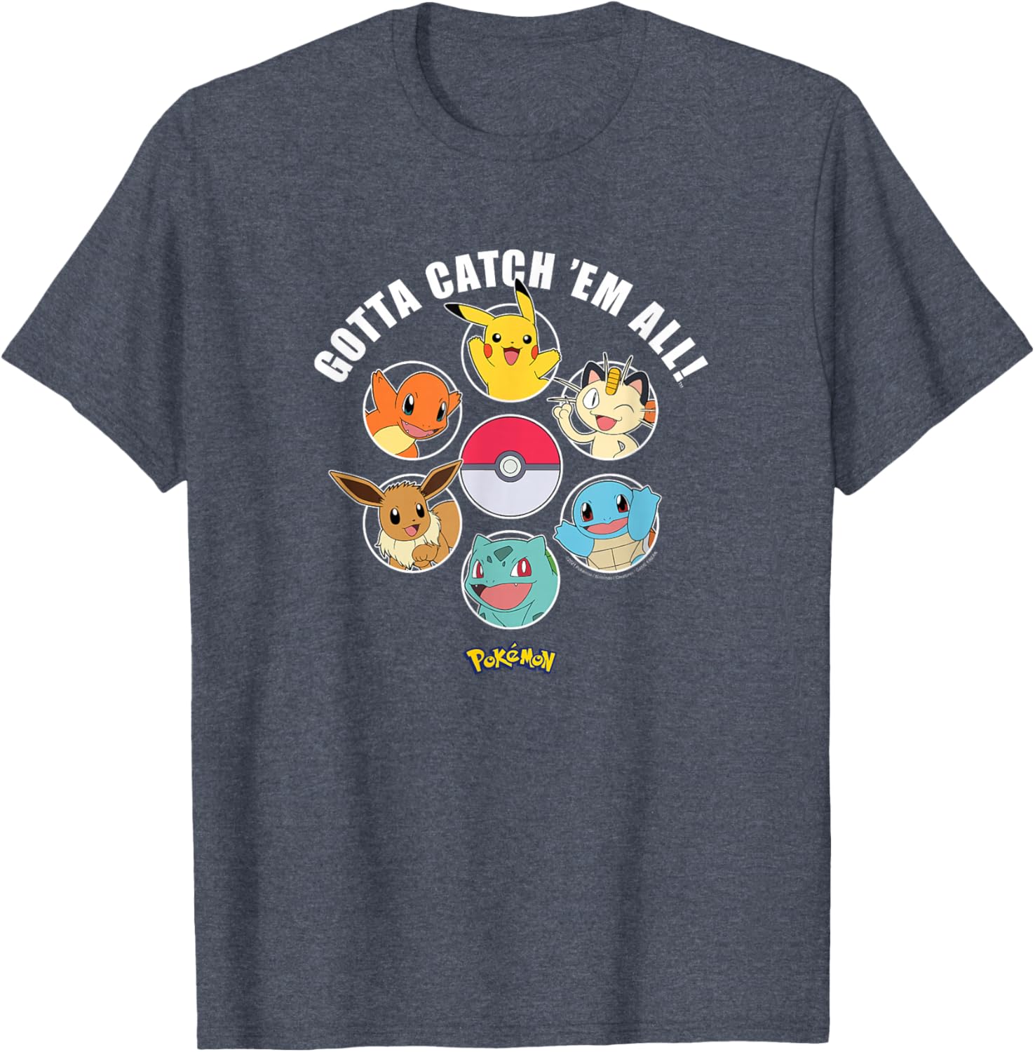 Pokémon Gotta Catch Em All Group T-Shirt for Fans and Collectors - 1