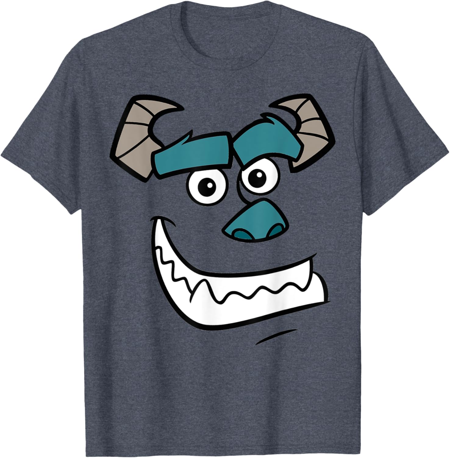 Disney Pixar Monsters Inc Sulley Face Costume T-Shirt for Kids and Adults - 1