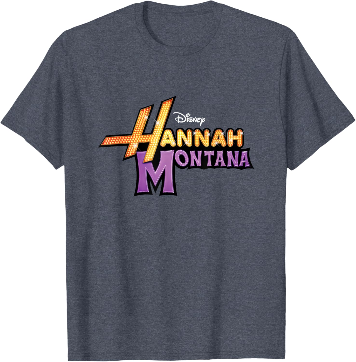 Disney Hannah Montana Big Logo T-Shirt for Classic Fans and Style - 8