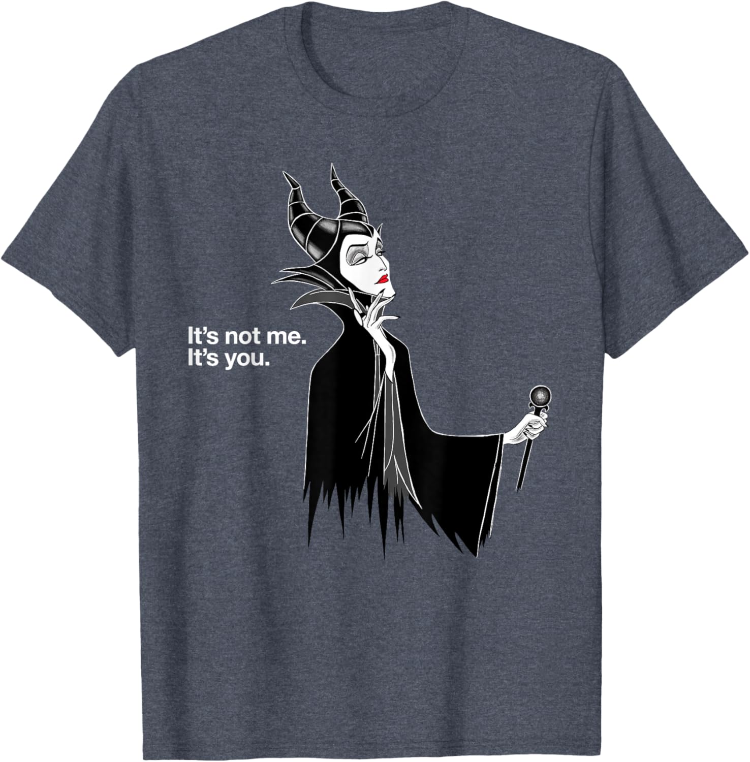 Disney Villains Maleficent It's Not Me It's You T-Shirt for Fans - 15