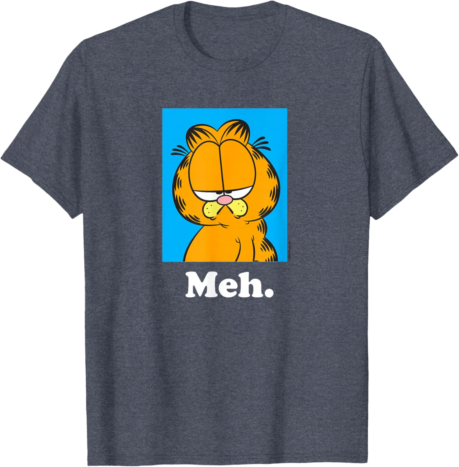 Garfield Meh T-Shirt for Fun Lovers - Stylish Apparel for All Ages - 2