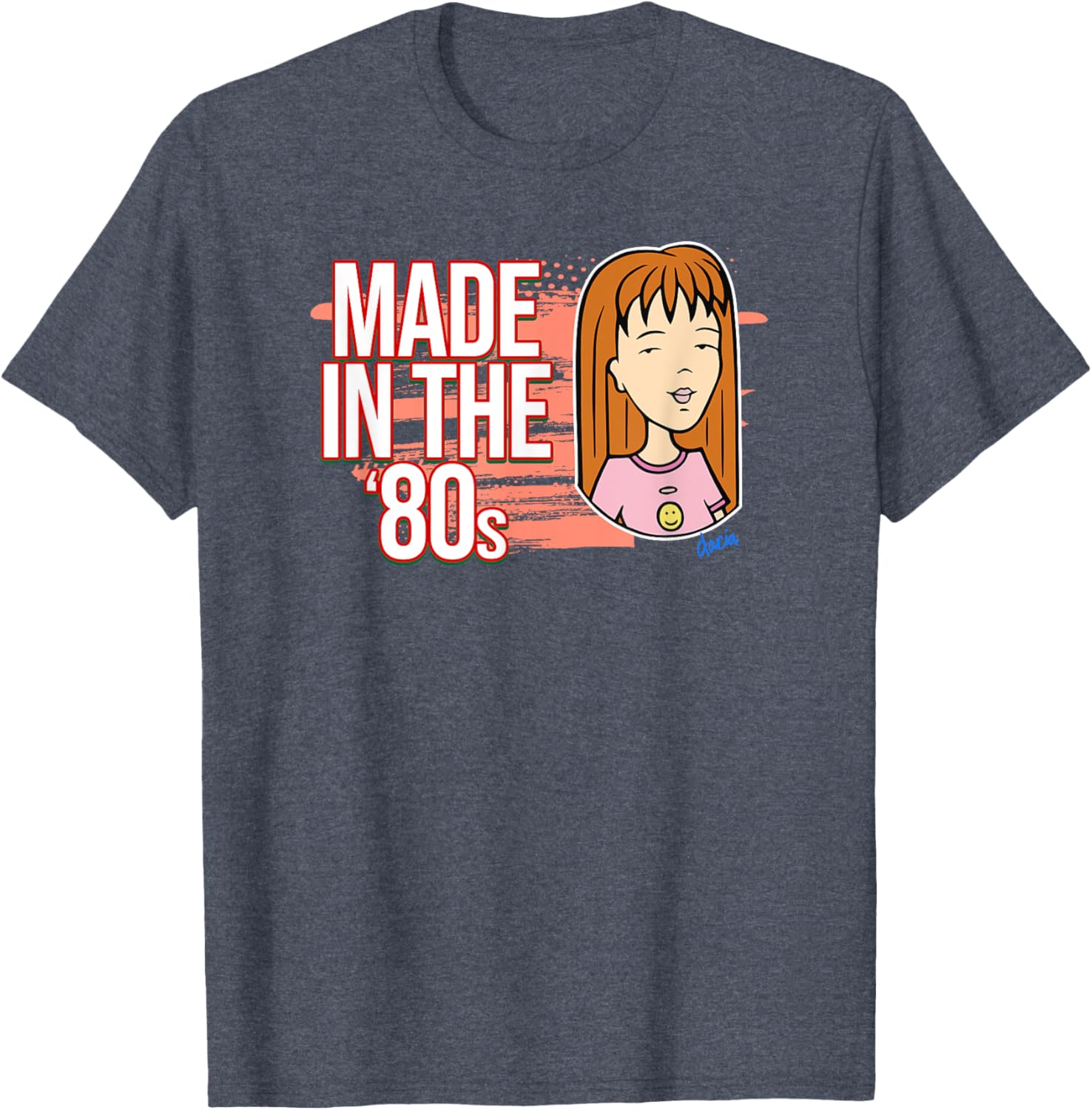 Mademark x Daria Quinn 80s Vintage Inspired T-Shirt for Retro Style Enthusiasts - 1