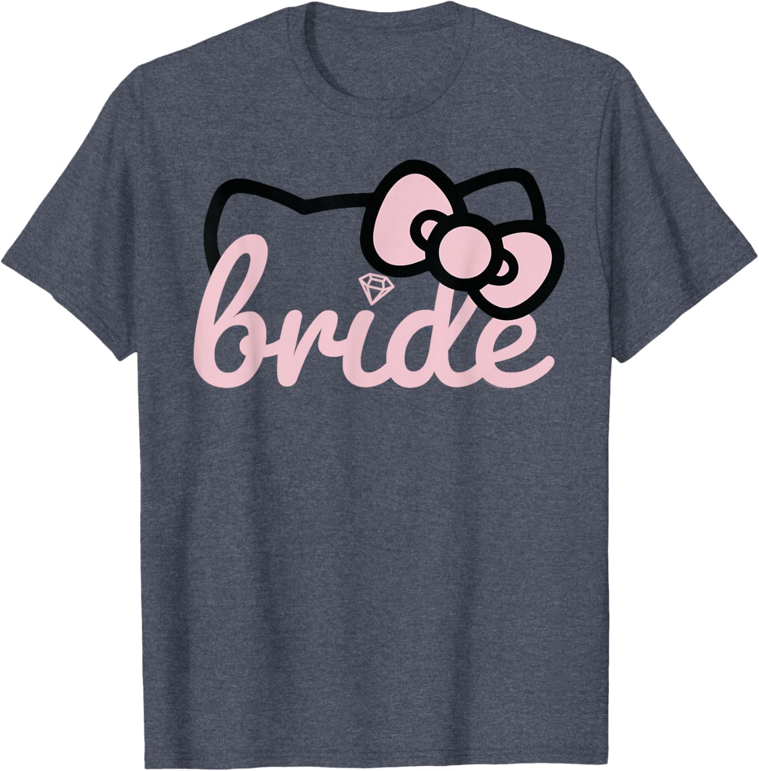 Hello Kitty Bride Wedding T-Shirt for Fun Bridal Party Celebrations - 3