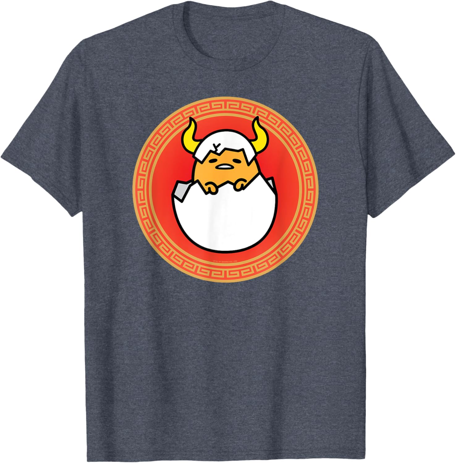 Gudetama Year of the Ox 2021 Lunar New Year T-Shirt for Fun Fashion - 16