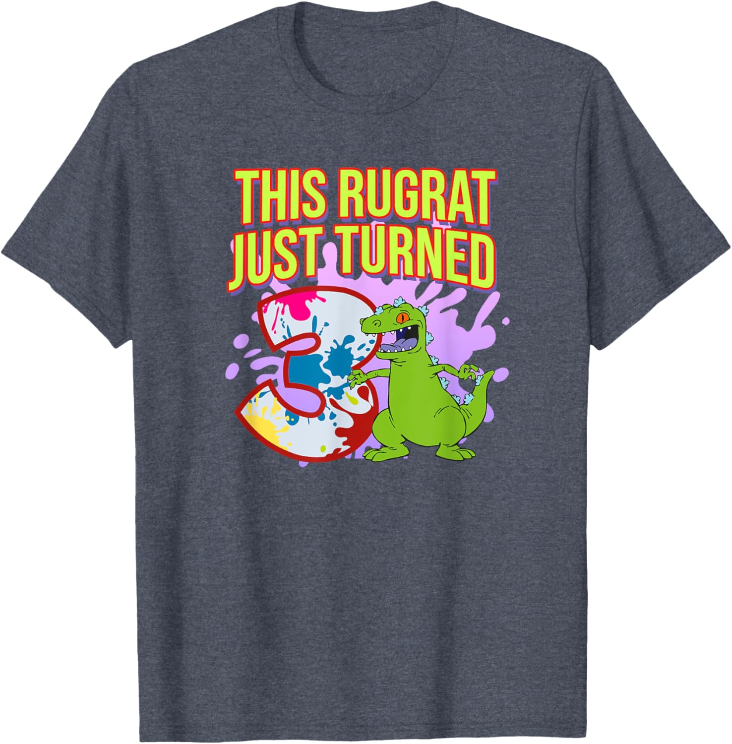 Mademark Rugrats 3rd Birthday Party T-Shirt for Kids Fun Celebration - 5