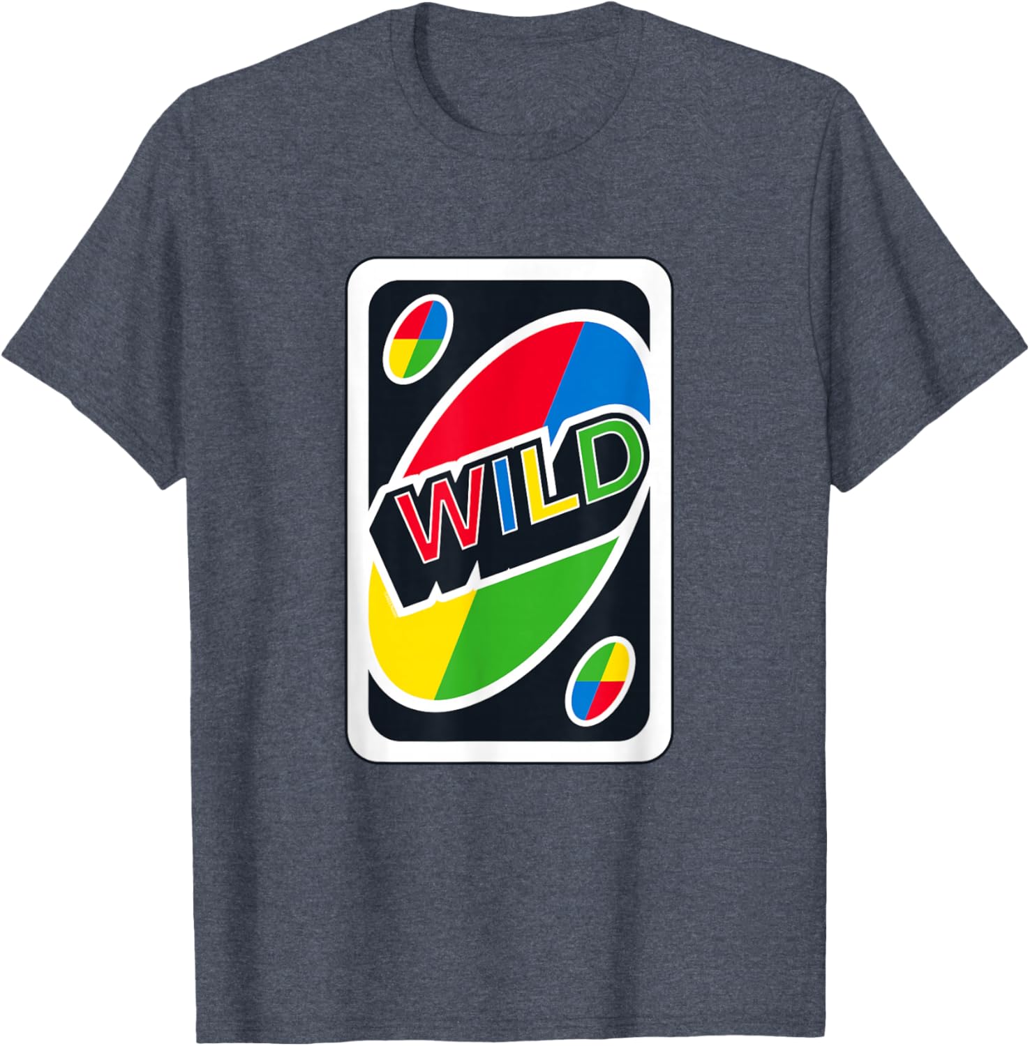 UNO Wild Card T-Shirt Fun Graphic Tee for Gamers and Casual Wear - 13