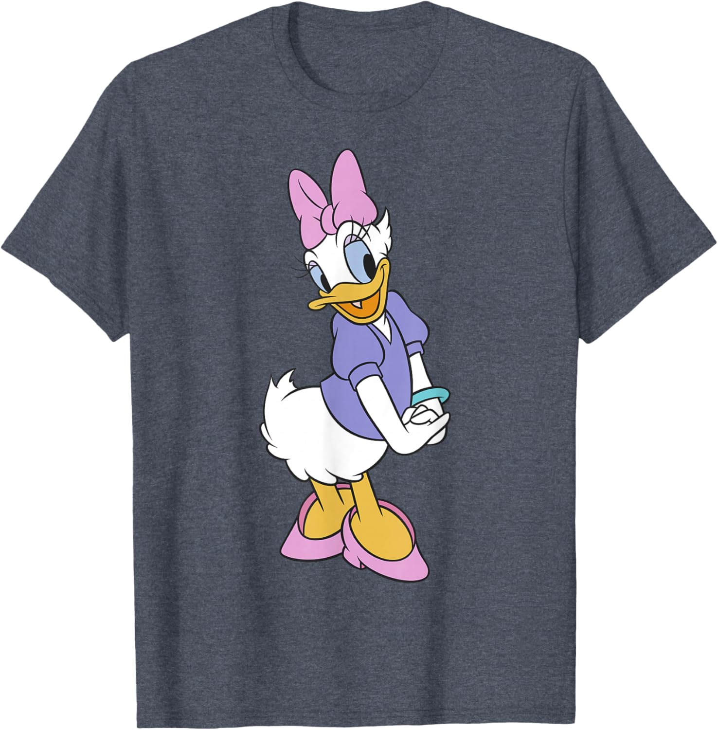 Daisy Duck Traditional Portrait T-Shirt for Disney Fans and Collectors - 12