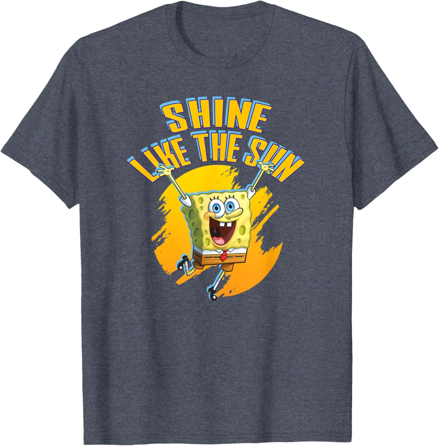 Mademark SpongeBob SquarePants Shine Like the Sun T-Shirt for Fans - 3
