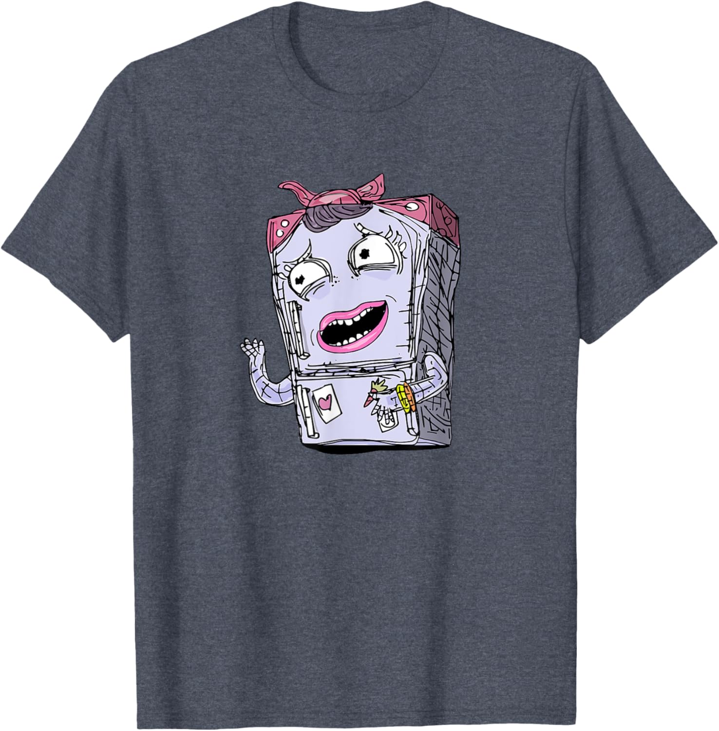 Rick and Morty Mrs. Refrigerator T-Shirt Fun Cartoon Apparel for Fans - 2