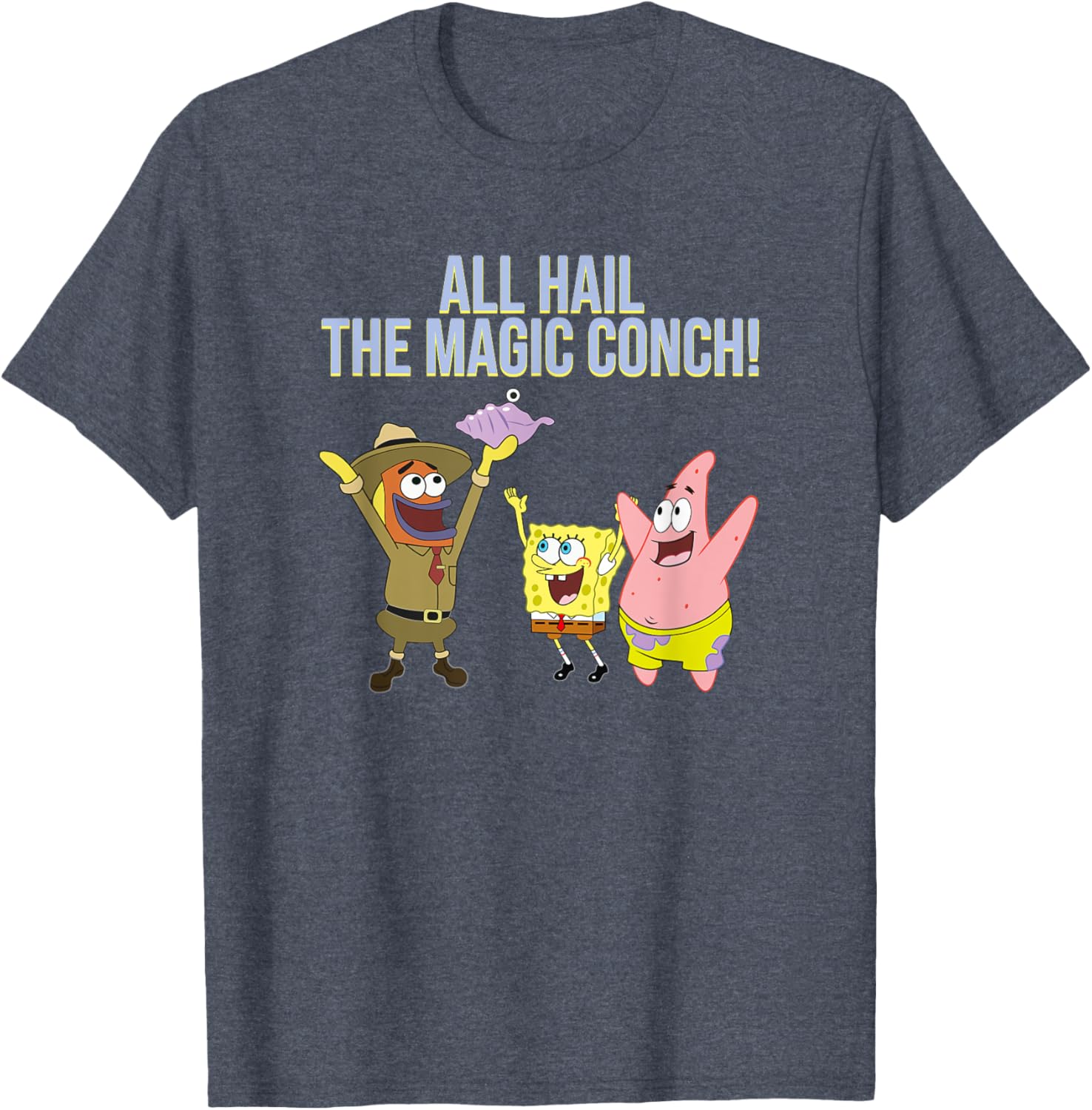 Mademark SpongeBob SquarePants Magic Conch T-Shirt for Fun Fans - 4